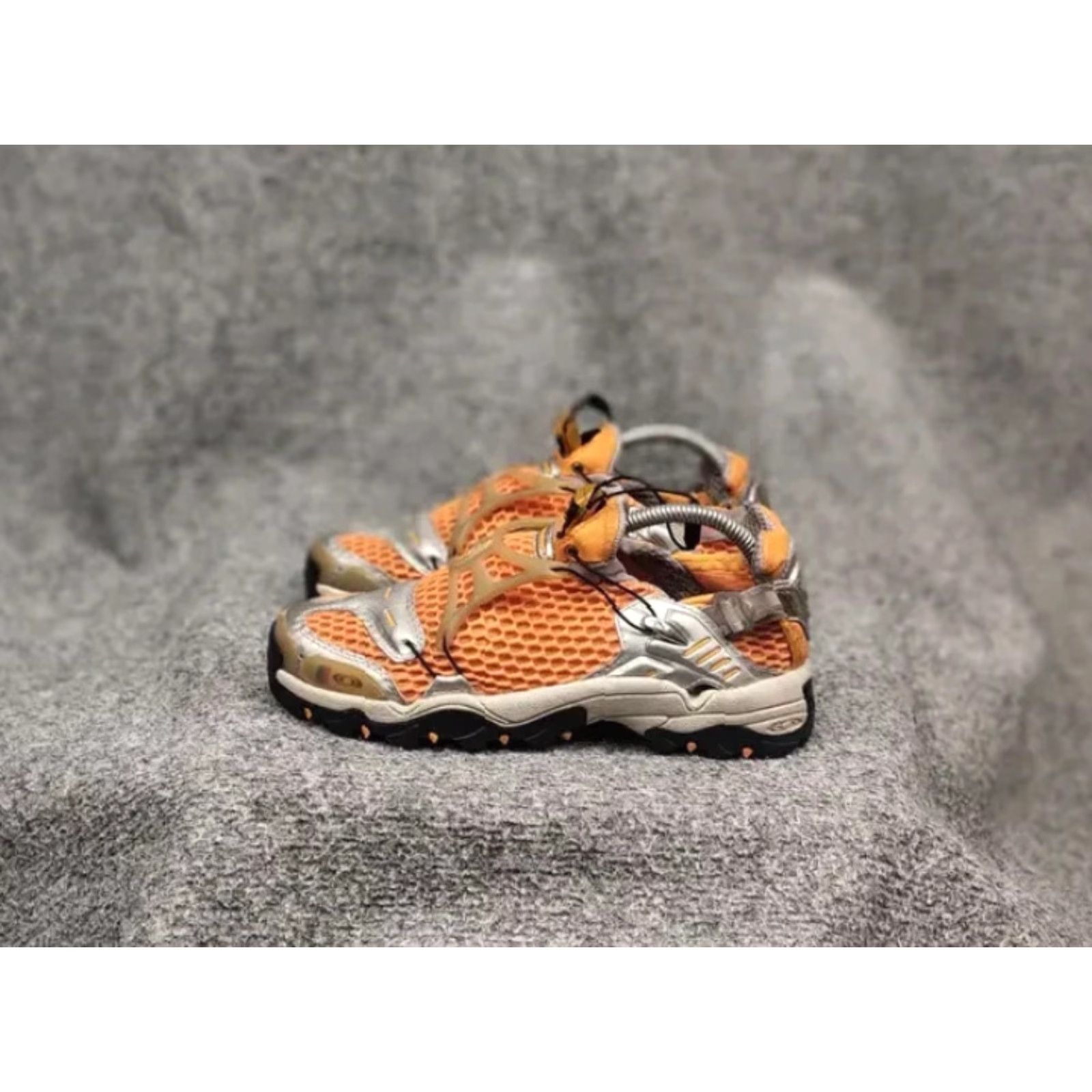 Salomon Rare Vintage Salomon Techamphibian Orange Sneakers Sneakers Size US 6 / EU 39 - 4 Thumbnail