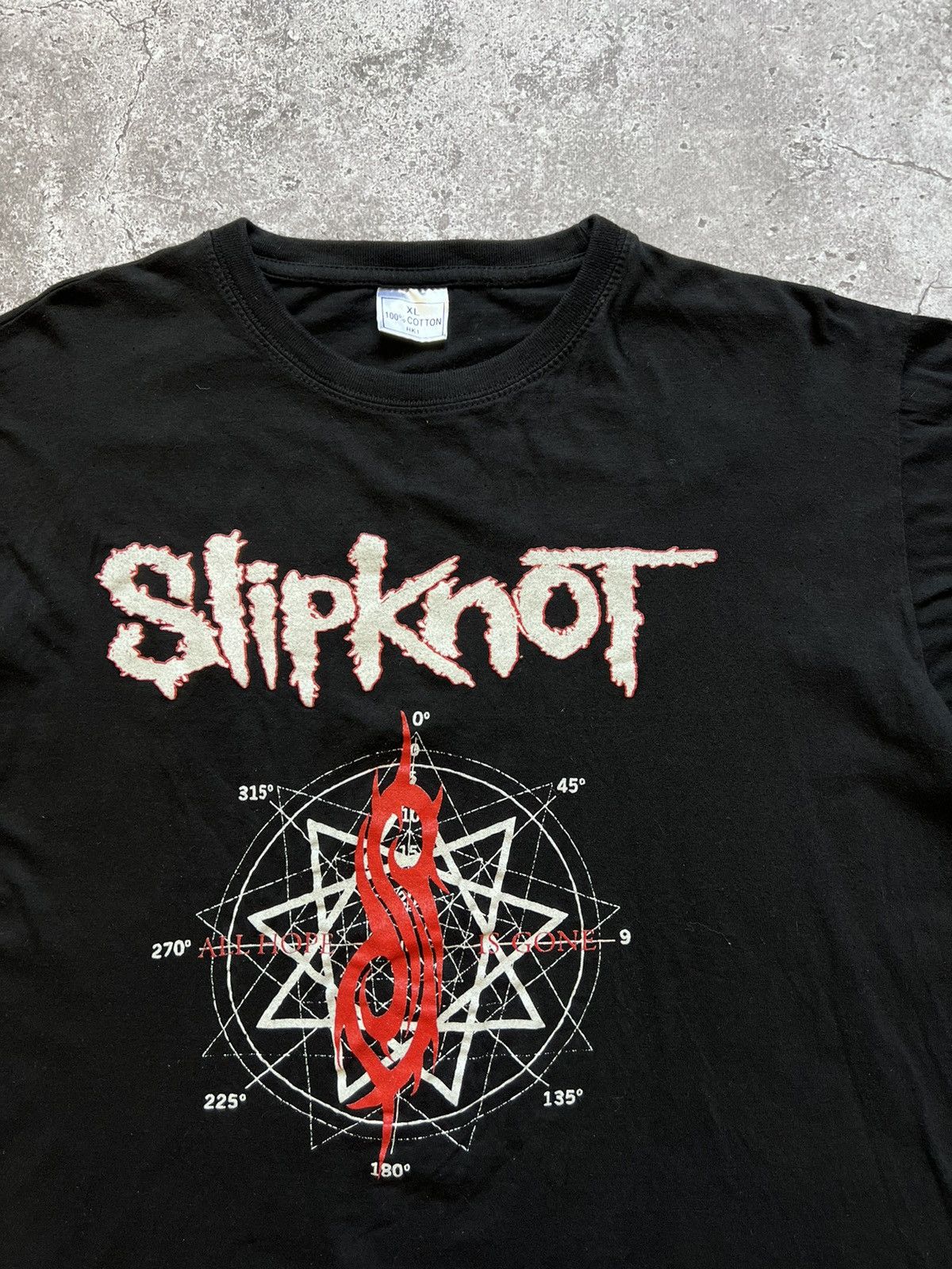 Band Tees × Slipknot × Vintage Vintage 2008 Slipknot All Hope Is Gone Tour Metal T-shirt Size US L / EU 52-54 / 3 - 4 Thumbnail