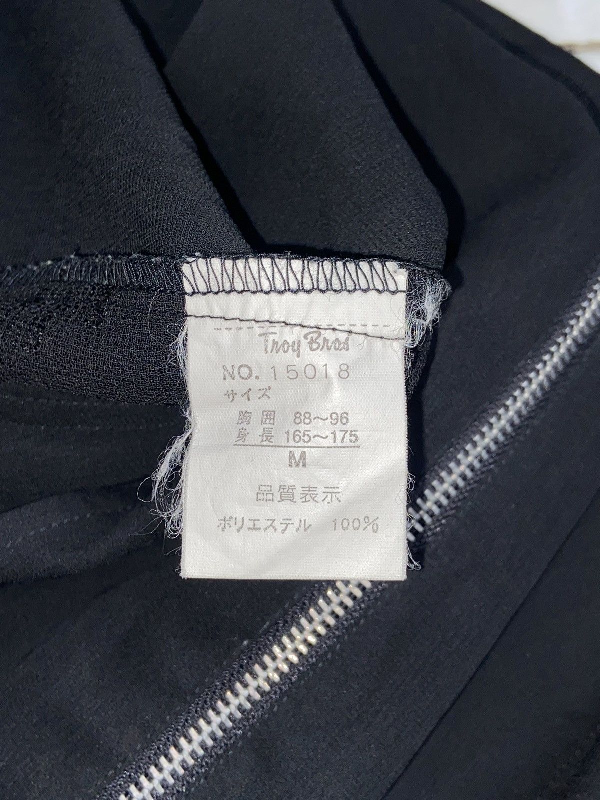 Designer × Japanese Brand TROY BROS Black Zip Shirt Size US M / EU 48-50 / 2 - 7 Thumbnail