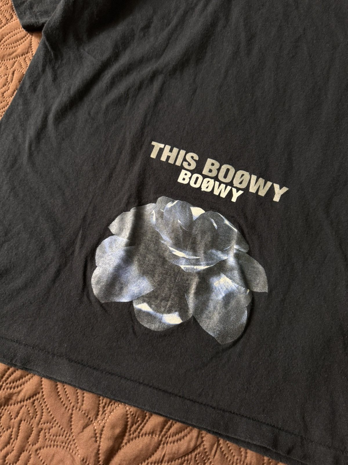 Band Tees Vintage 90s Japanese rock band BOØWY. Size US L / EU 52-54 / 3 - 7 Thumbnail