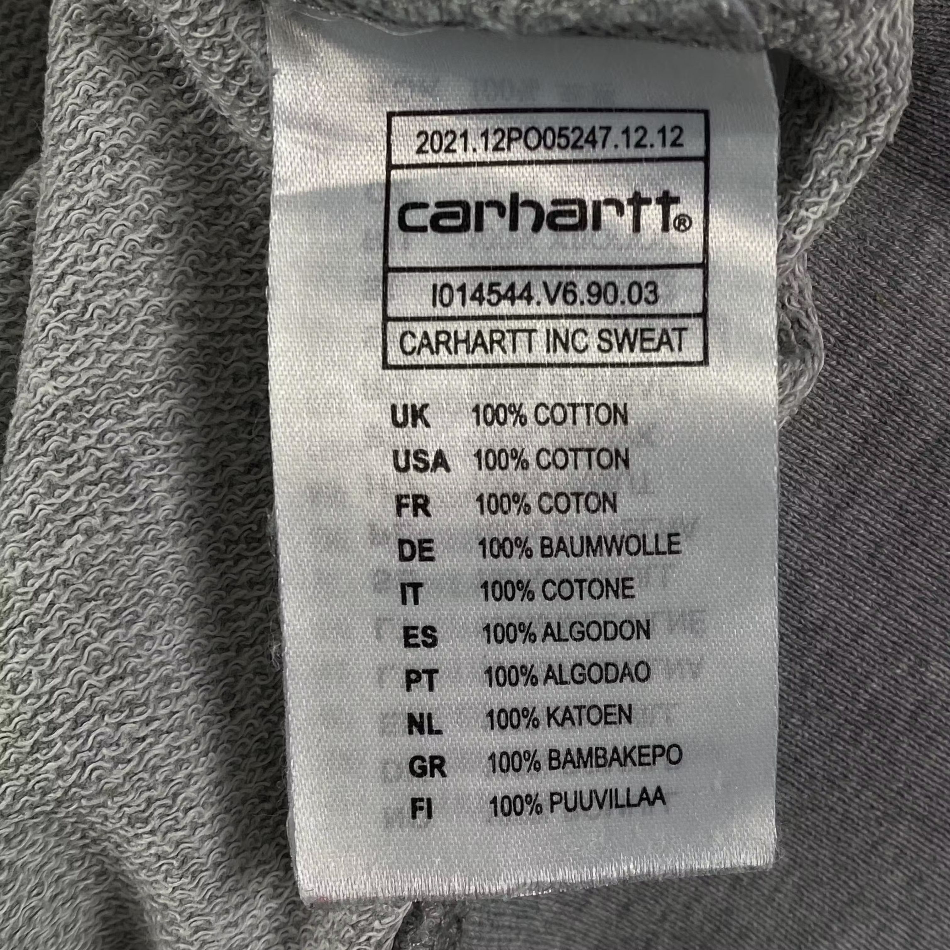 Carhartt × Carhartt Wip × Vintage Mens Sweatshirt Carhartt Detroit Size XS Size US XS / EU 42 / 0 - 6 Thumbnail