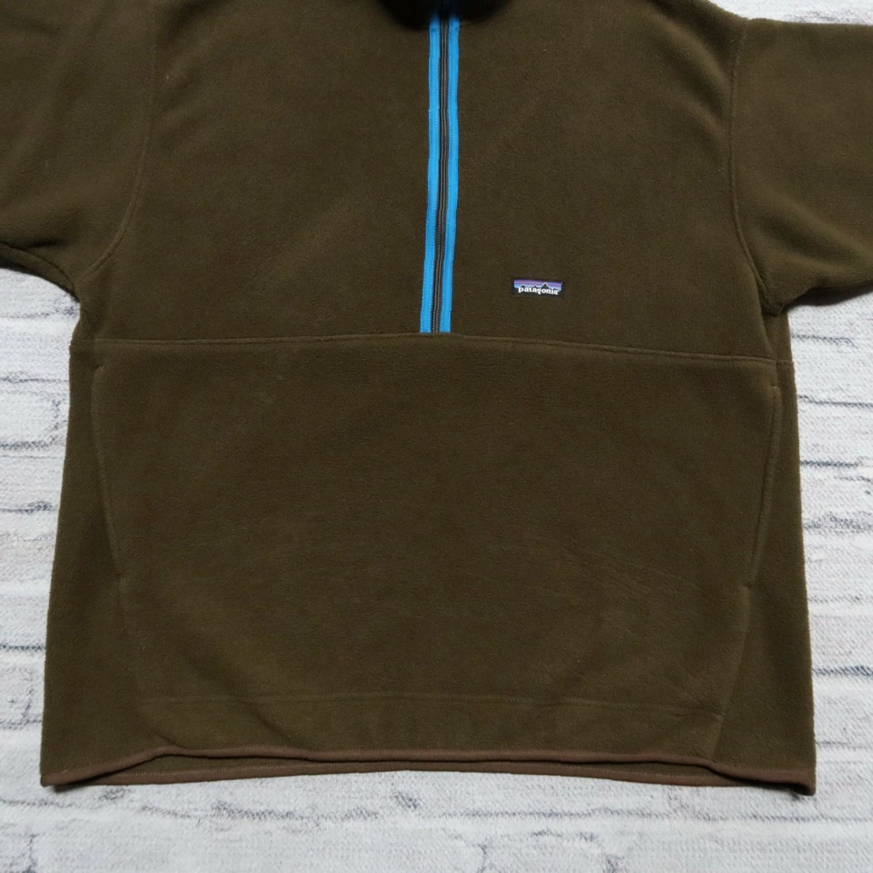 Patagonia VINTAGE Patagonia Classic Synchilla Fleece Marsupial Pullover Green XXL Men Pullover Marsupial 90s Size US XXL / EU 58 / 5 - 4 Thumbnail