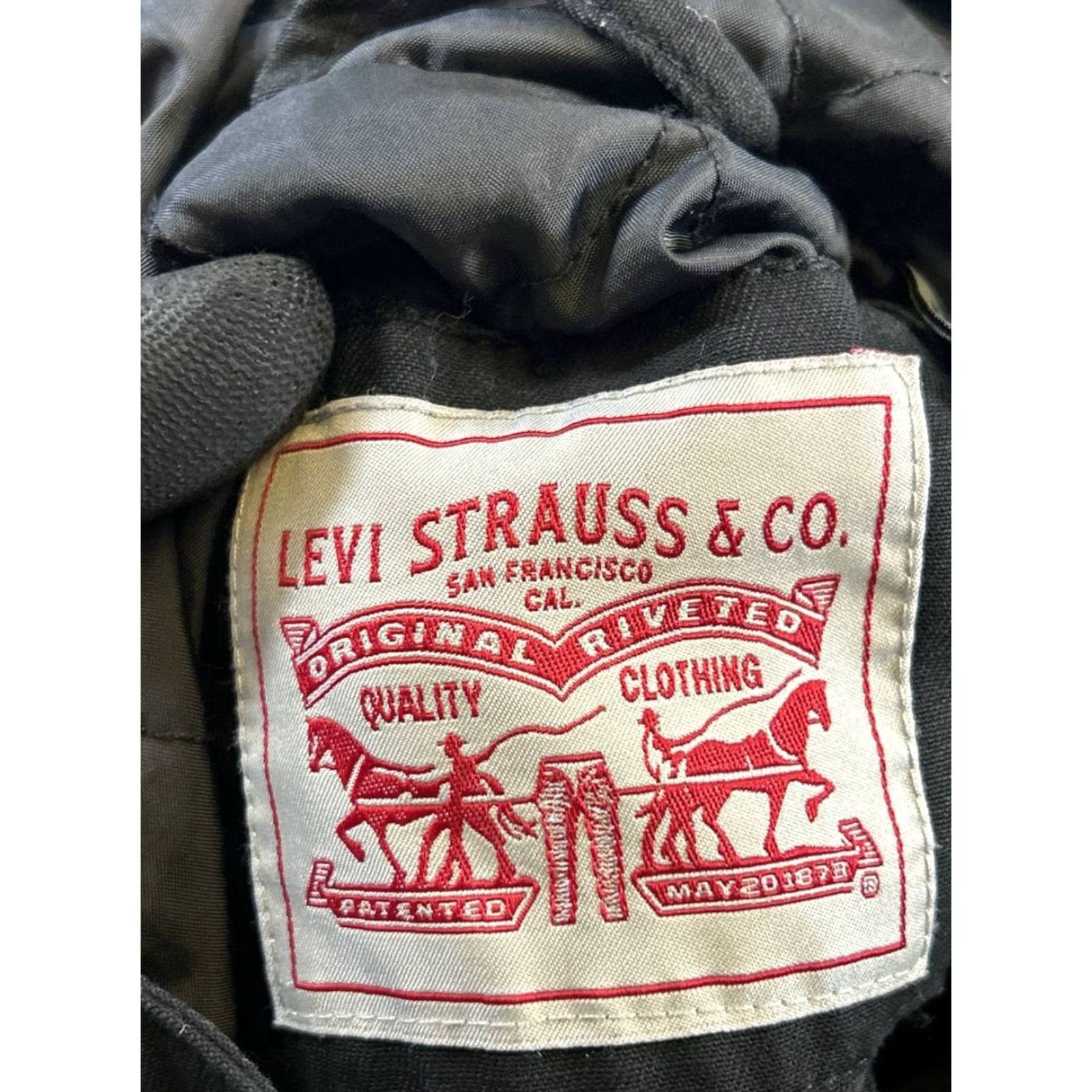 Levi's Levi's Jacket Womens 1X Black Cotton Insulated Parka New Size XL / US 12-14 / IT 48-50 - 3 Thumbnail