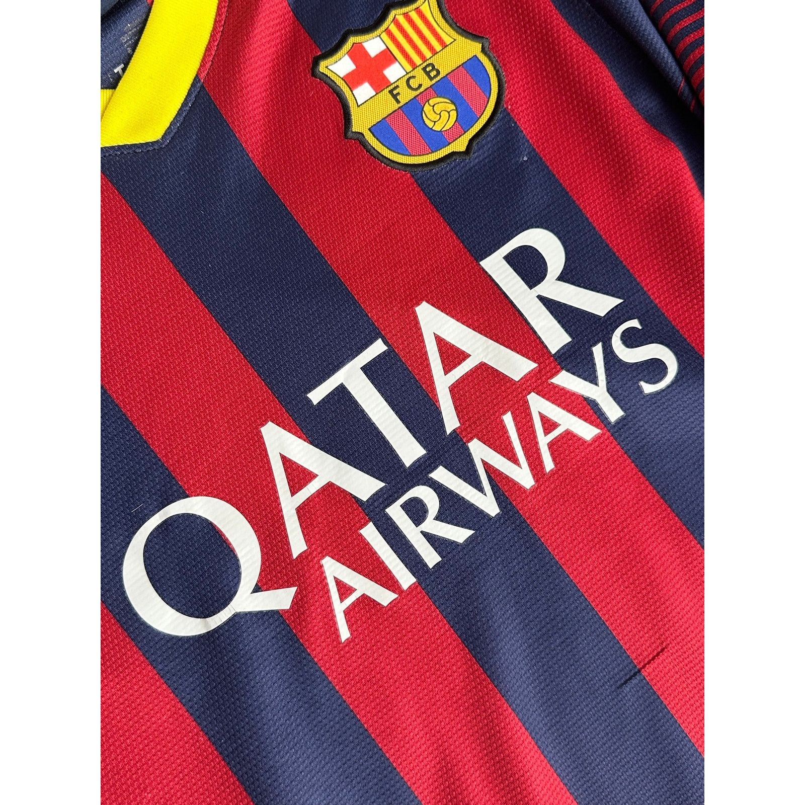 Nike Vintage Nike FC Barcelona Home Kit Men's Small - Authentic Size US S / EU 44-46 / 1 - 8 Thumbnail