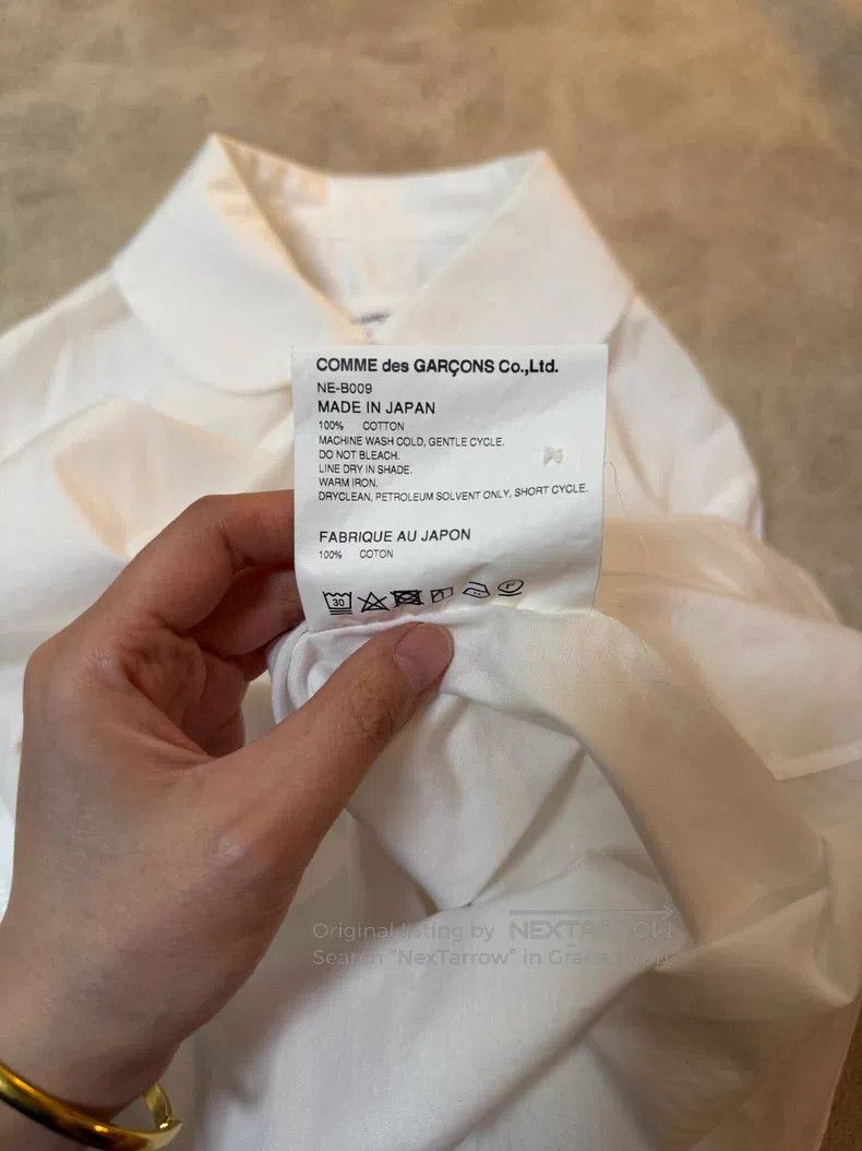 Comme des Garcons Comme Des Garcons Round-neck small pocket shirt Size XS / US 0-2 / IT 36-38 - 4 Thumbnail