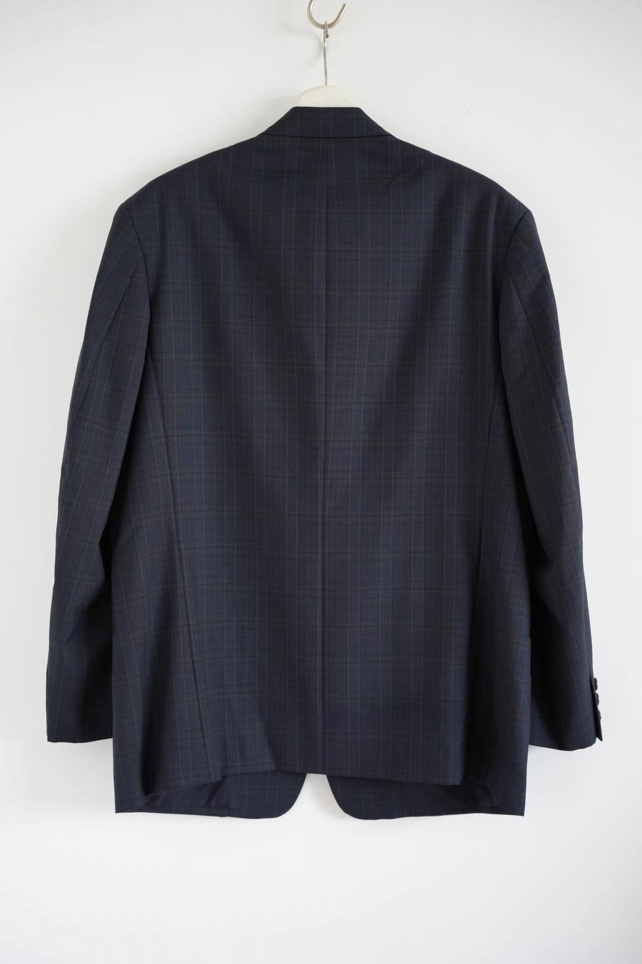 Yohji Yamamoto Yohji Yamamoto 90s Blue-Green Plaid Blazer K4 Size US M / EU 48-50 / 2 - 2 Thumbnail