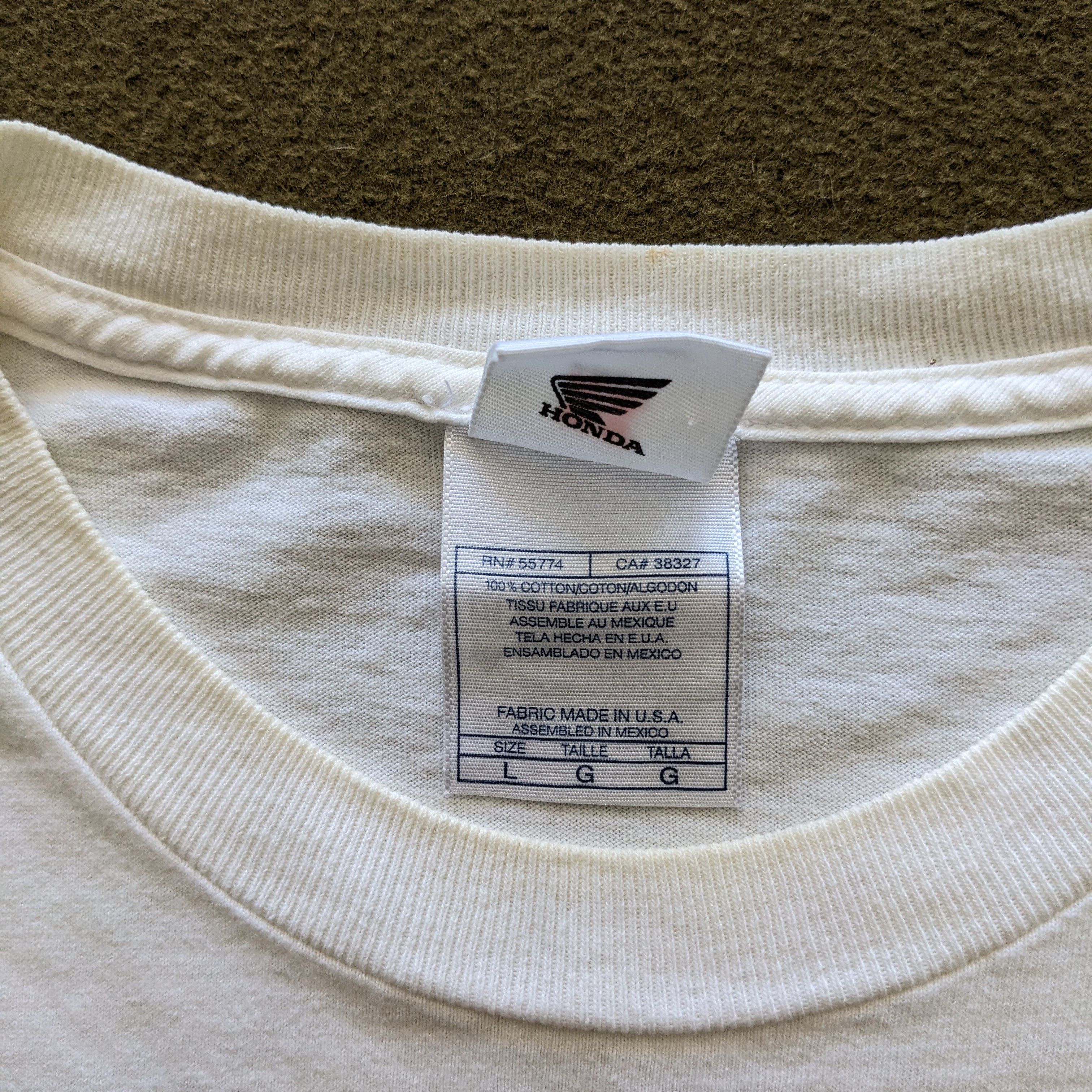 Honda Vintage History of Wing 60's HONDA Car T-shirt Size US L / EU 52-54 / 3 - 6 Thumbnail