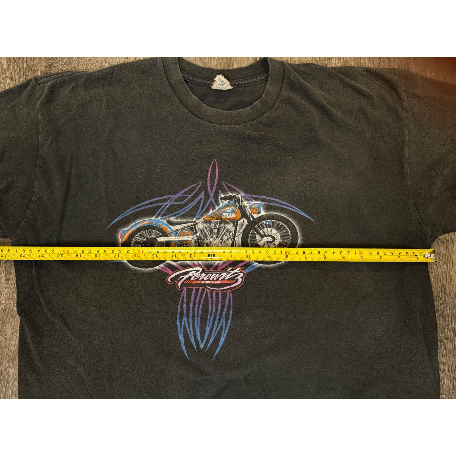 Delta Perewitz Motorcycle Delta Pro Weight Faded Black Shirt Size US XL / EU 56 / 4 - 5 Thumbnail