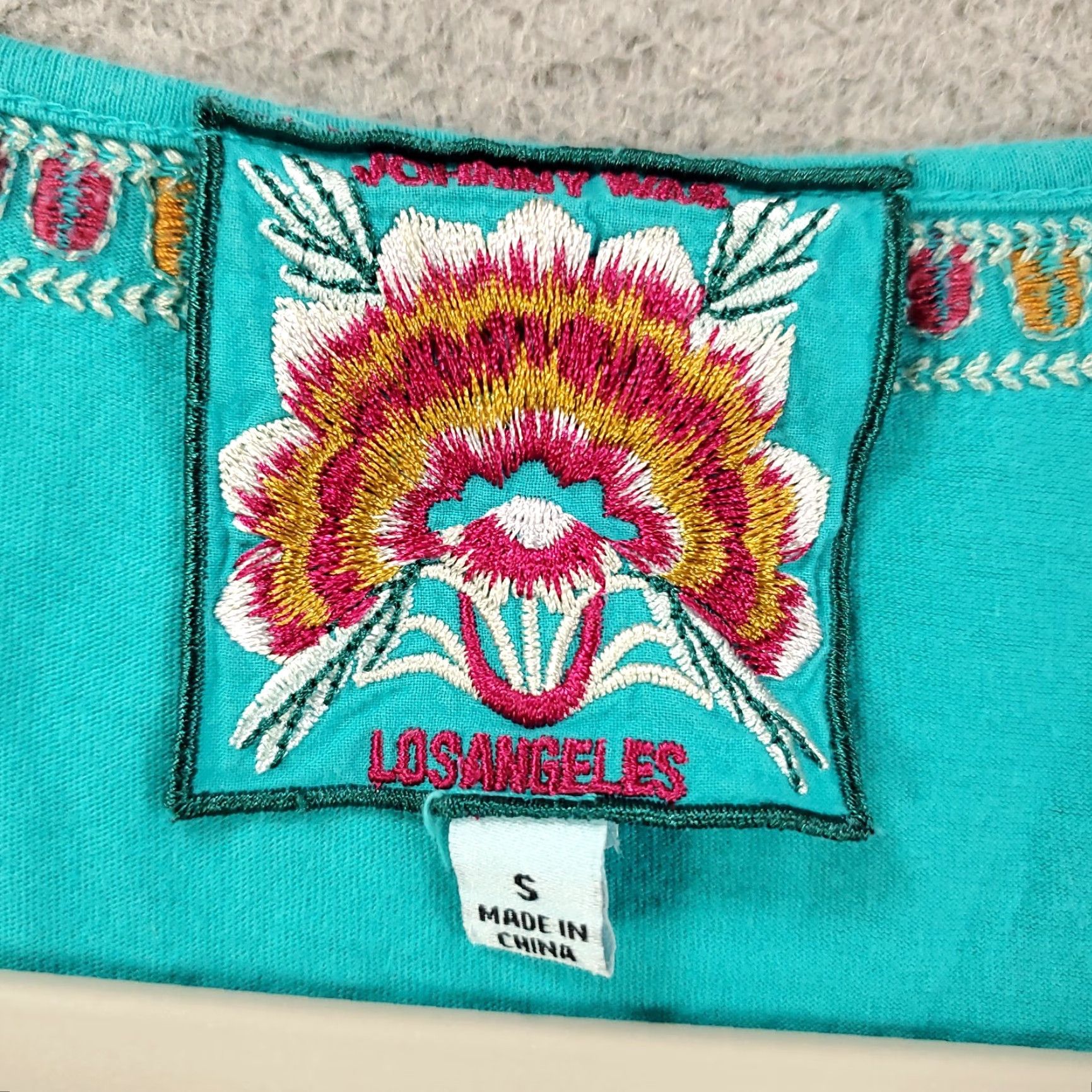 Johnny Was Johnny Was Dress Womens S Quinn Embroidered Boho Southwest Floral Geometric Size S / US 4 / IT 40 - 5 Thumbnail