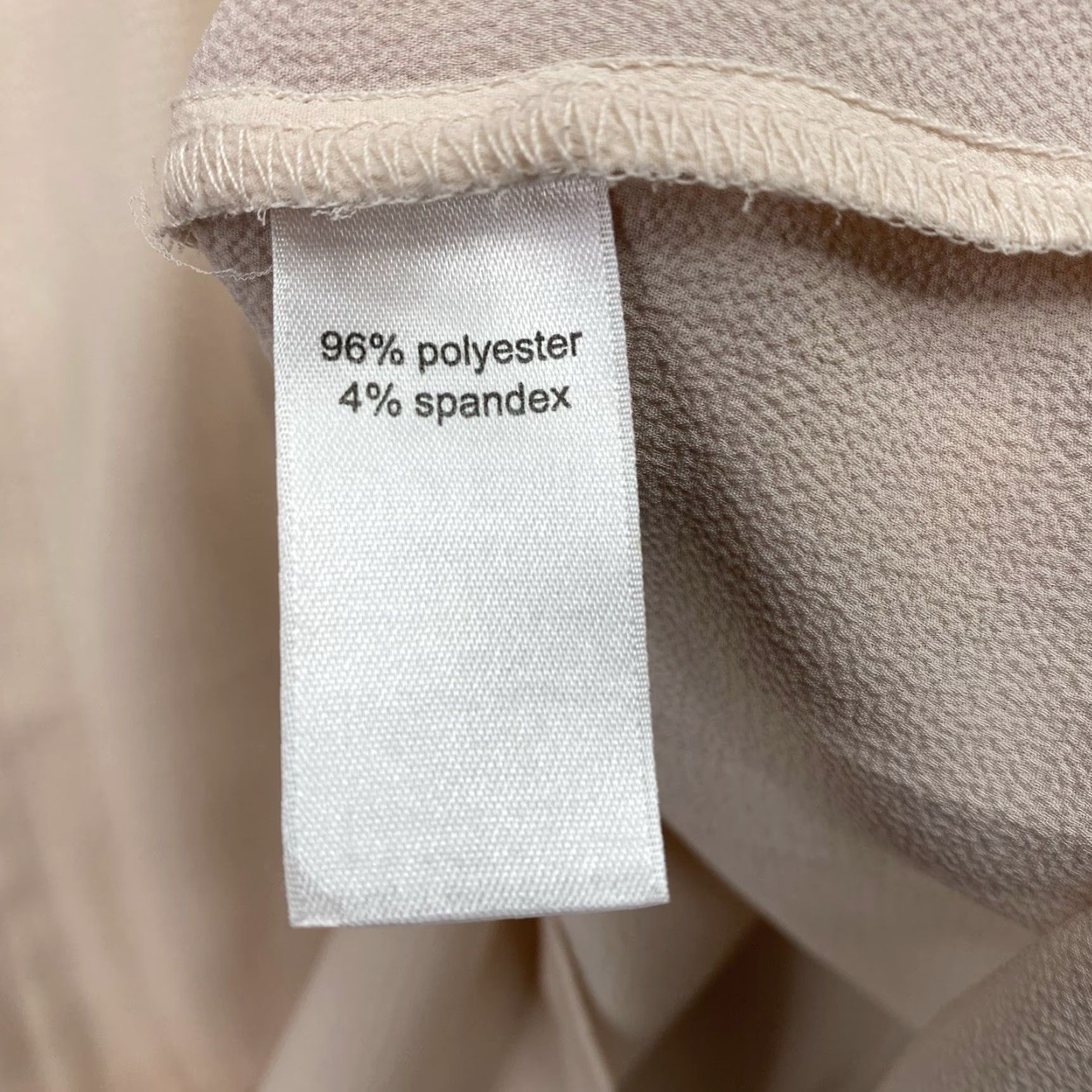 Vintage Maurices Womens Top Sz XL Peach Sheer V Neck Strappy Flowy Stretch Classic Y2K Size XL / US 12-14 / IT 48-50 - 6 Thumbnail