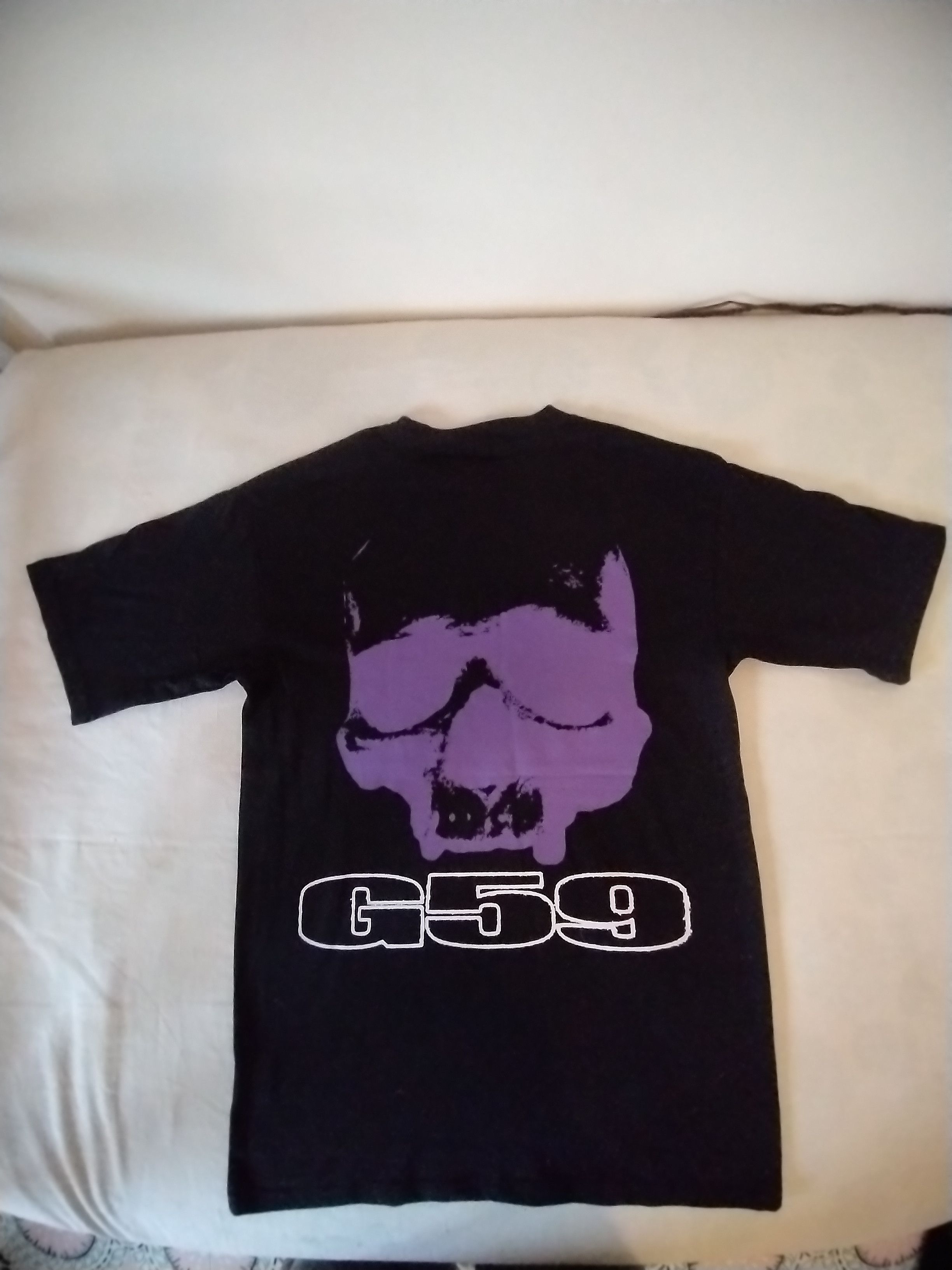 Y2K Marvel Mad Engine Punisher Graphic T Shirt Comic Skull