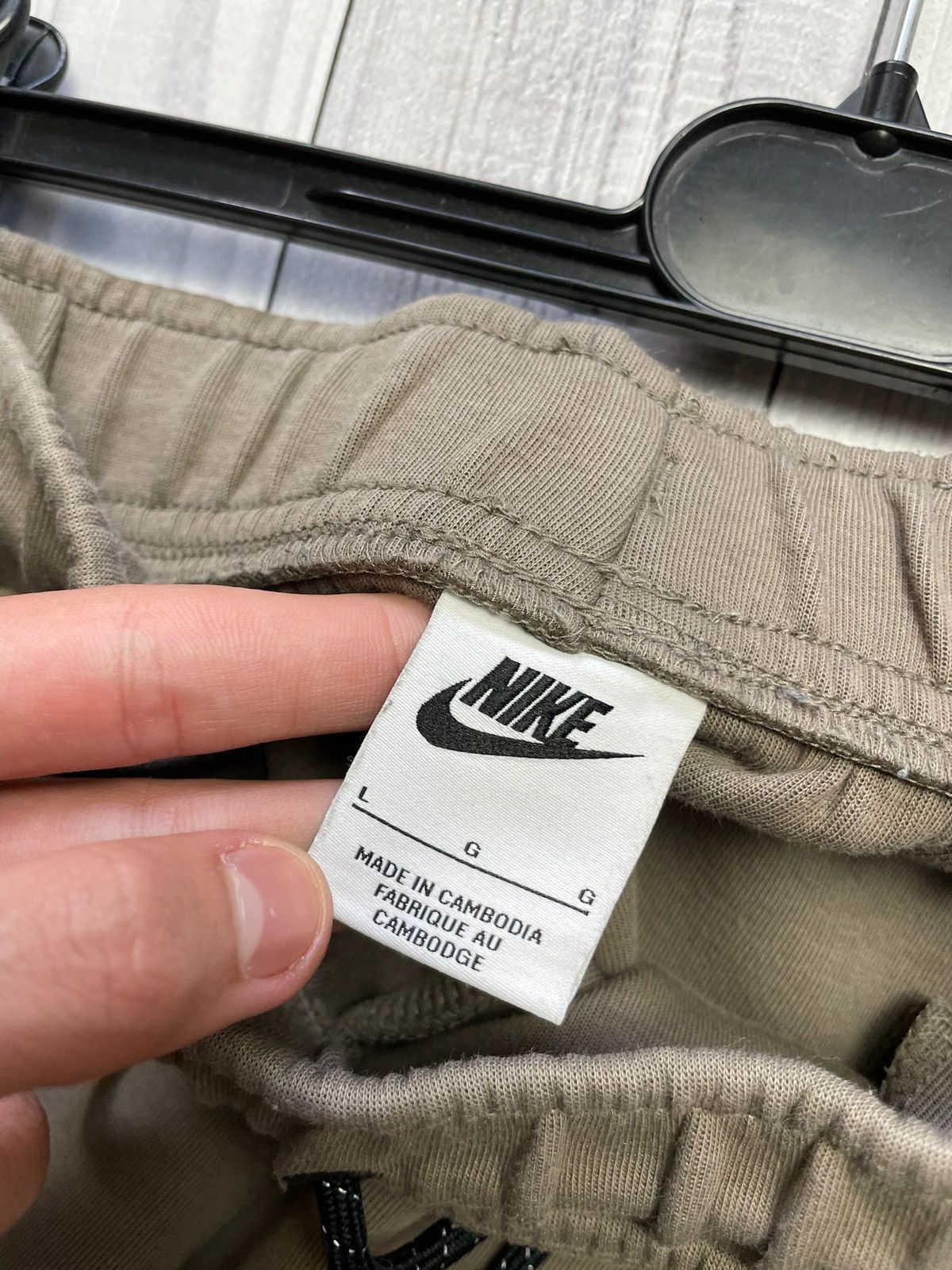 Vintage Nike tech fleece brown pants rare size L pocket Size US 34 / EU 50 - 4 Thumbnail
