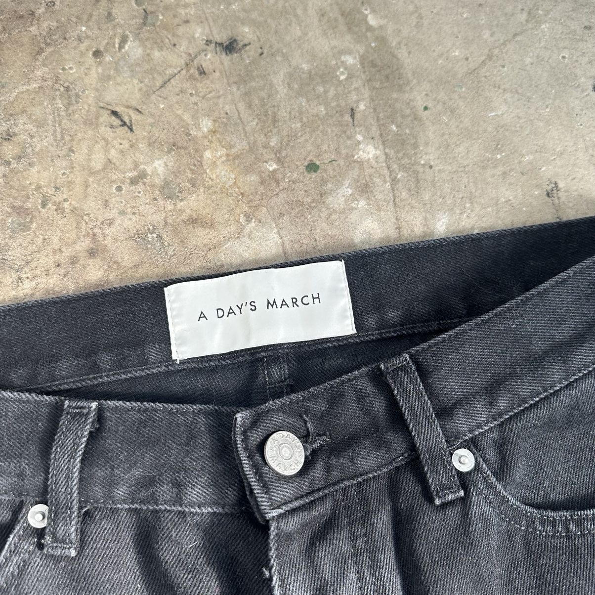 A Day's March Mens Vintage A Day's March denim jeans black pants size 31 Size US 31 - 4 Thumbnail