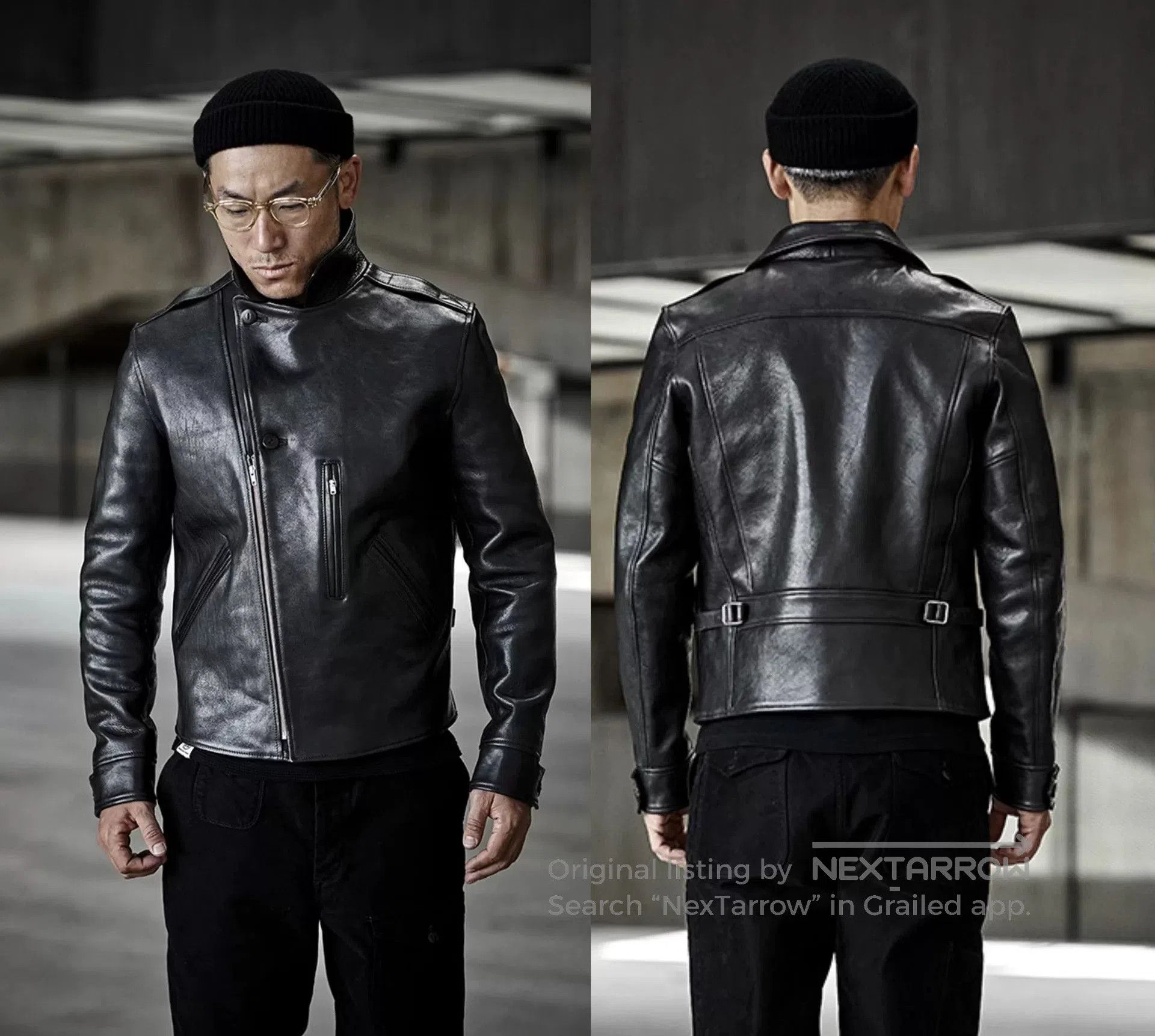 DOUBLE HELIX Double Helix Japanese Horsehide Jacket 42. Size US XS / EU 42 / 0 - 7 Thumbnail