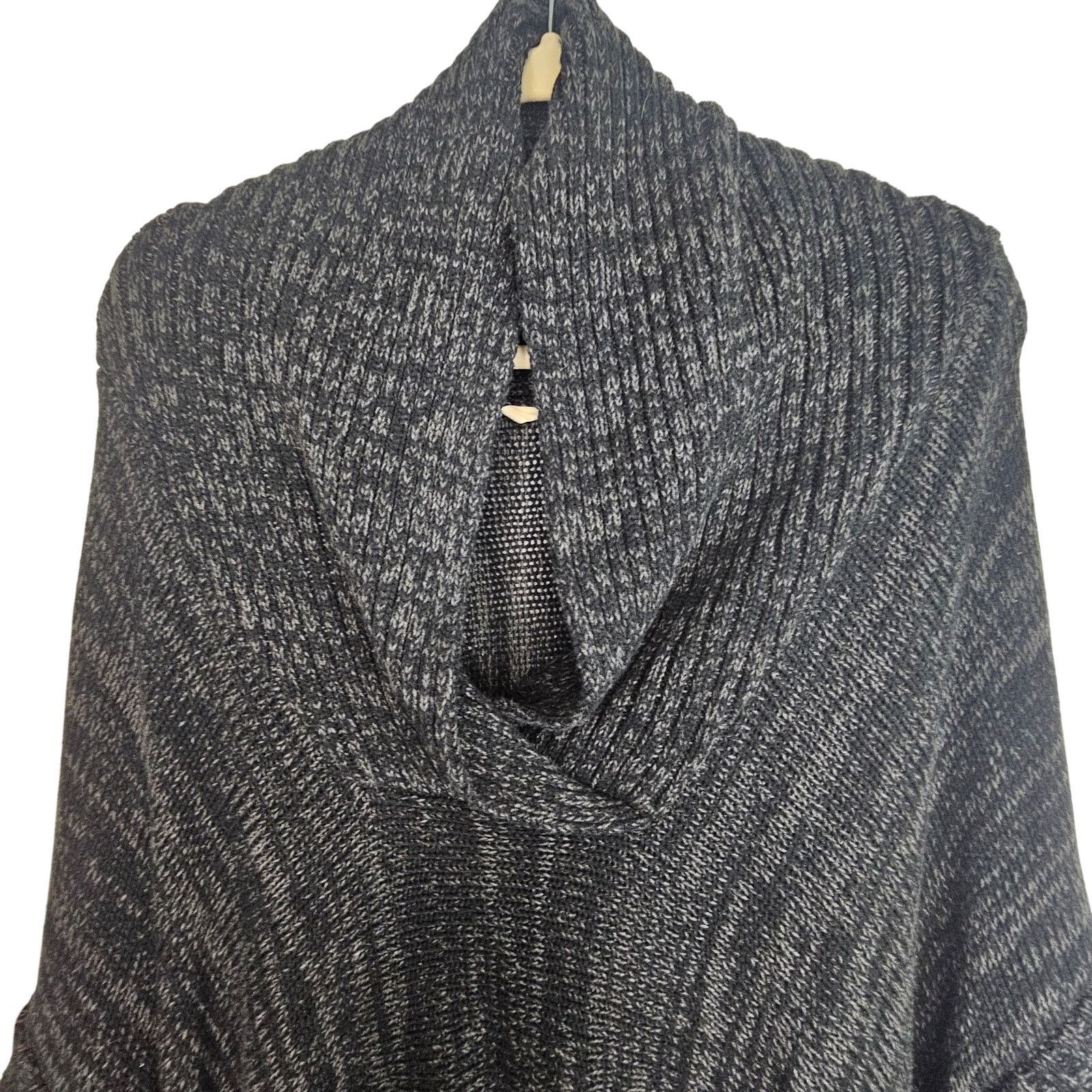 Soft Surroundings Soft Surroundings Women Cowl Neck Sweater Lace Up Sides L/XL Size L / US 10 / IT 46 - 2 Thumbnail