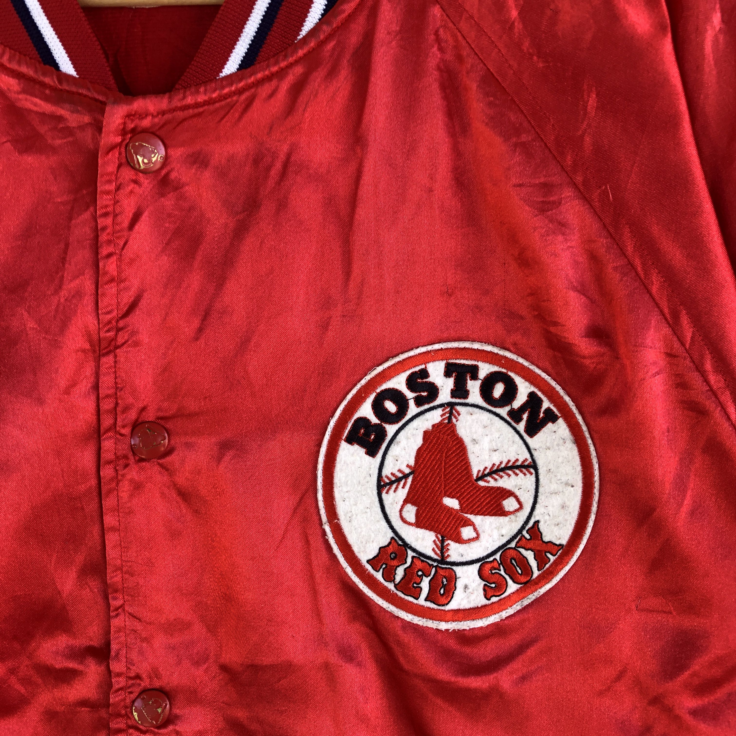 Vintage Vintage Boston Sox Baseball Jackets MLB Baseball Wool Jacket Size US L / EU 52-54 / 3 - 6 Thumbnail