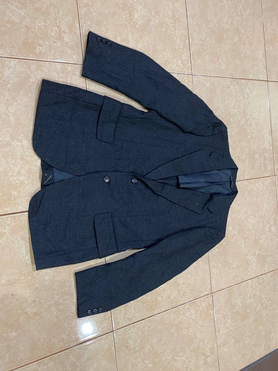 Japanese Brand Vintage Manhattan Wool Blazer Size US S / EU 44-46 / 1 - 1 Thumbnail