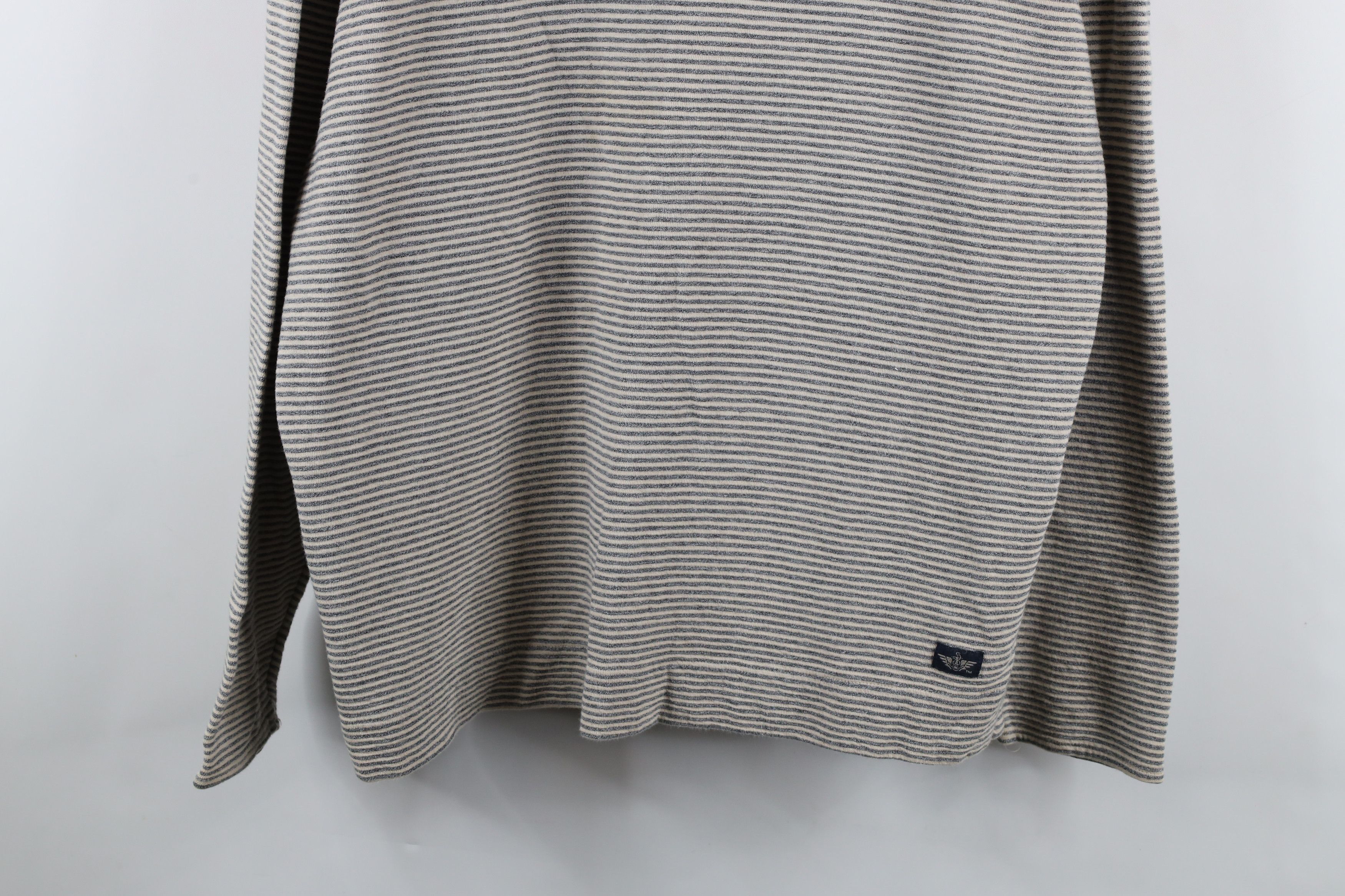 Vintage Vintage 90s Streetwear Mock Neck Long Sleeve T-Shirt USA Size US L / EU 52-54 / 3 - 3 Thumbnail