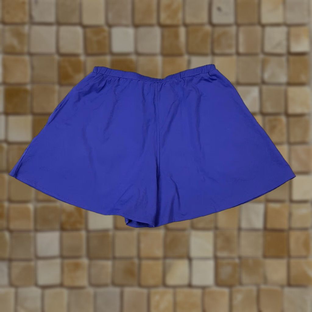 Vintage VINTAGE Jamie Sadock Purple High Waist Women’s M Casual Lounge Retro Sports Shorts Size 28" / US 6 / IT 42 - 1 Thumbnail