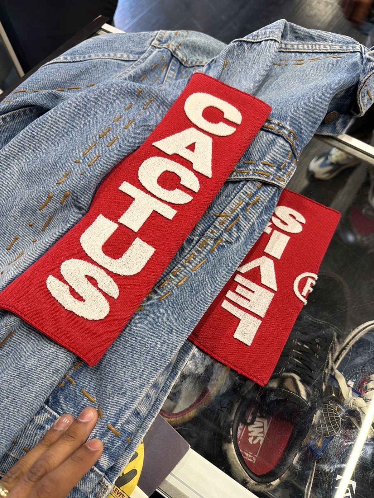 DENIM TEARS × Levi's Levi’s X Denim Tears Jean Jacket Size US M / EU 48-50 / 2 - 8 Thumbnail