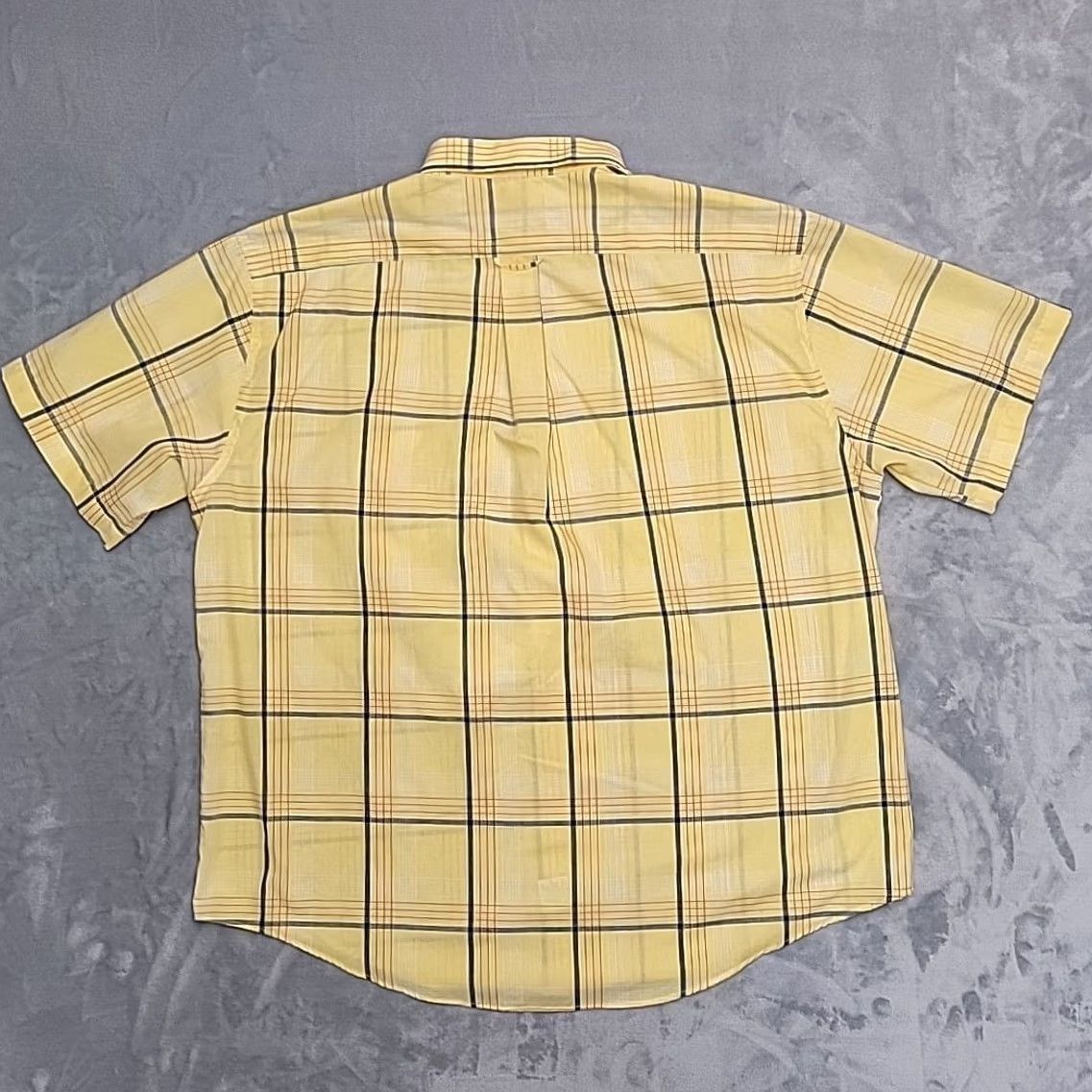 Vintage VINTAGE Towncraft Shirt Mens XL Yellow Plaid Button-Up Short Sleeve Casual Size US XL / EU 56 / 4 - 6 Thumbnail