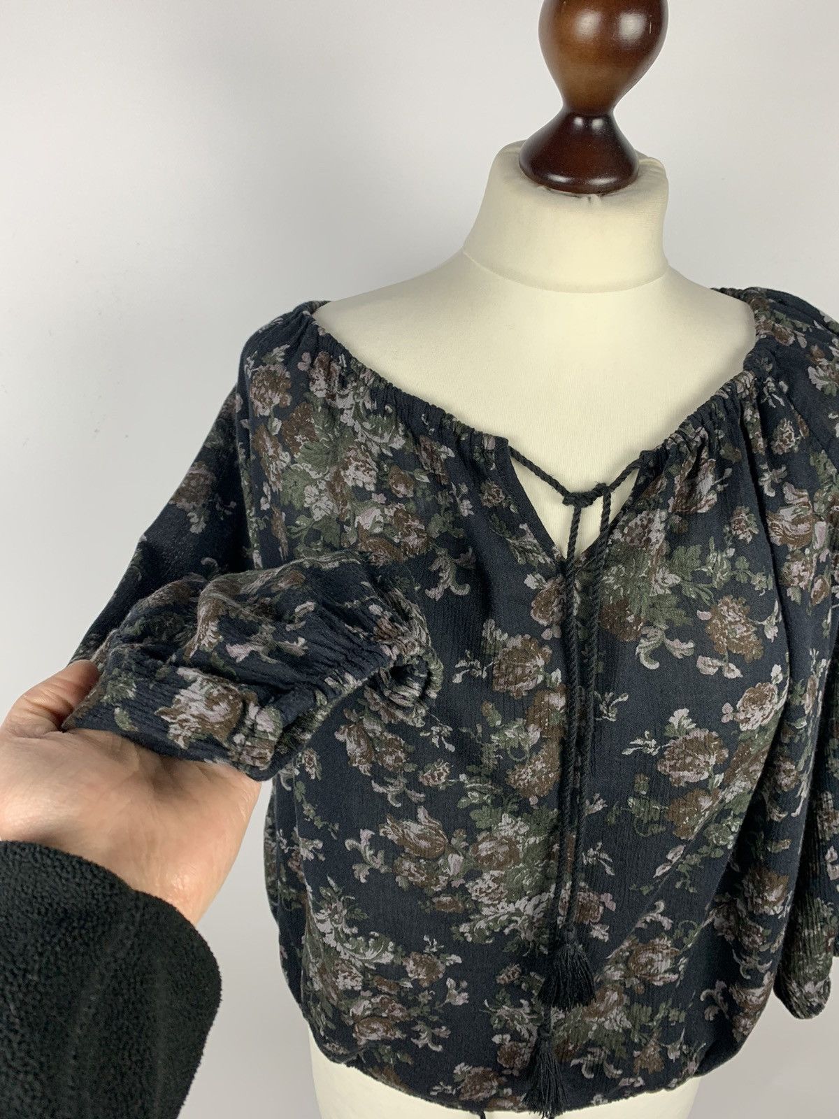 Denim & Supply Ralph Lauren Denim & Supply Ralph Lauren RL Boho Blouse Floral Y2K Size M Size M / US 6-8 / IT 42-44 - 5 Thumbnail