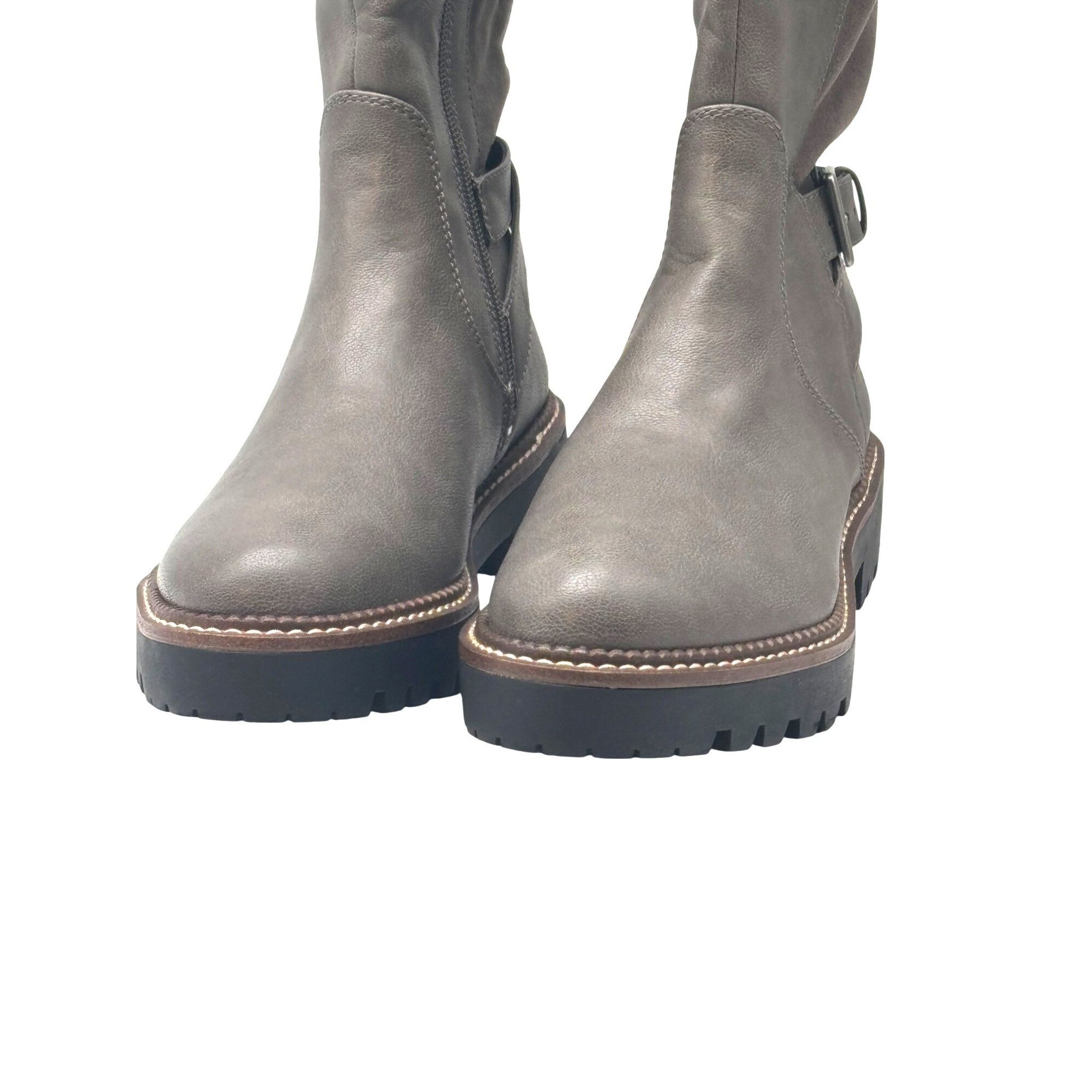 Other Nordstrom Rack Mara Toll Lug Sole Boot, Granite Gray, Size Size US 6 / IT 36 - 4 Thumbnail