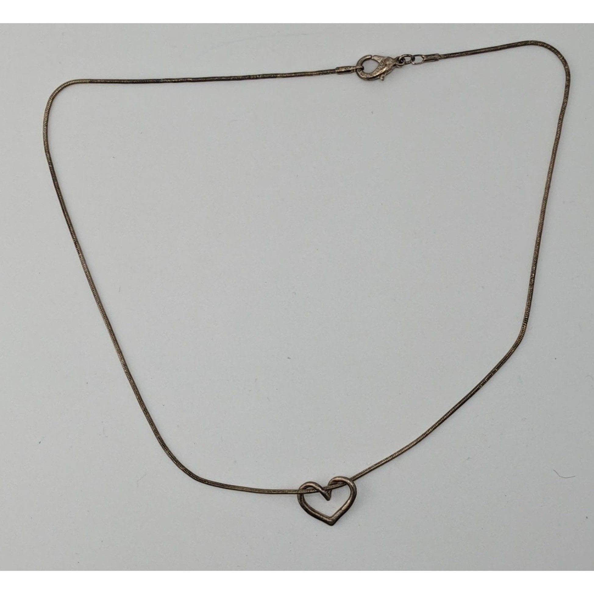Other Minimalist Infinity Open Heart Pendant Necklace With Lobster Size ONE SIZE - 4 Thumbnail