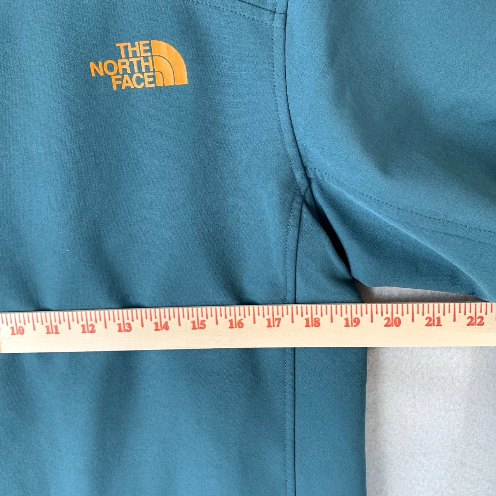 The North Face The North Face Jacket Mens S Teal Flashdry Softshell Full Zip Logo Outdoors Size US S / EU 44-46 / 1 - 7 Thumbnail