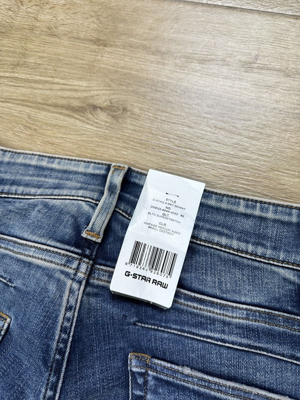 G-Star NEW🏷️ G-Star Raw D-Staq 5-PKT Skinny Denim Jeans Size US 31 - 10 Thumbnail