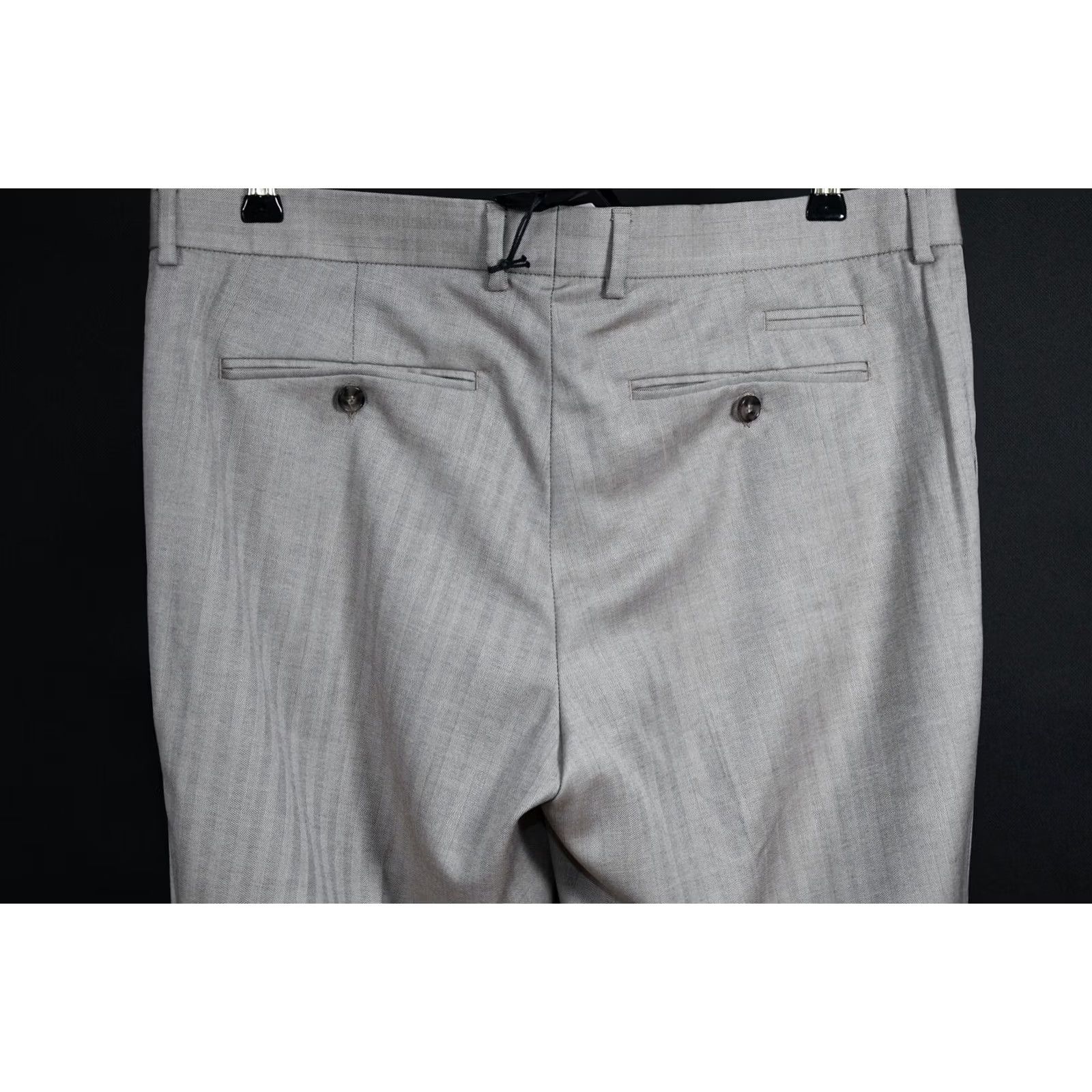 The Kooples The Kooples Wool Striped Pants Men's 52 Wool Gray Dress Pants Classic Fit Slim Front Flat Front 100% Wool Size 52 Mens France VINTAGE? Size US 36 / EU 52 - 6 Thumbnail