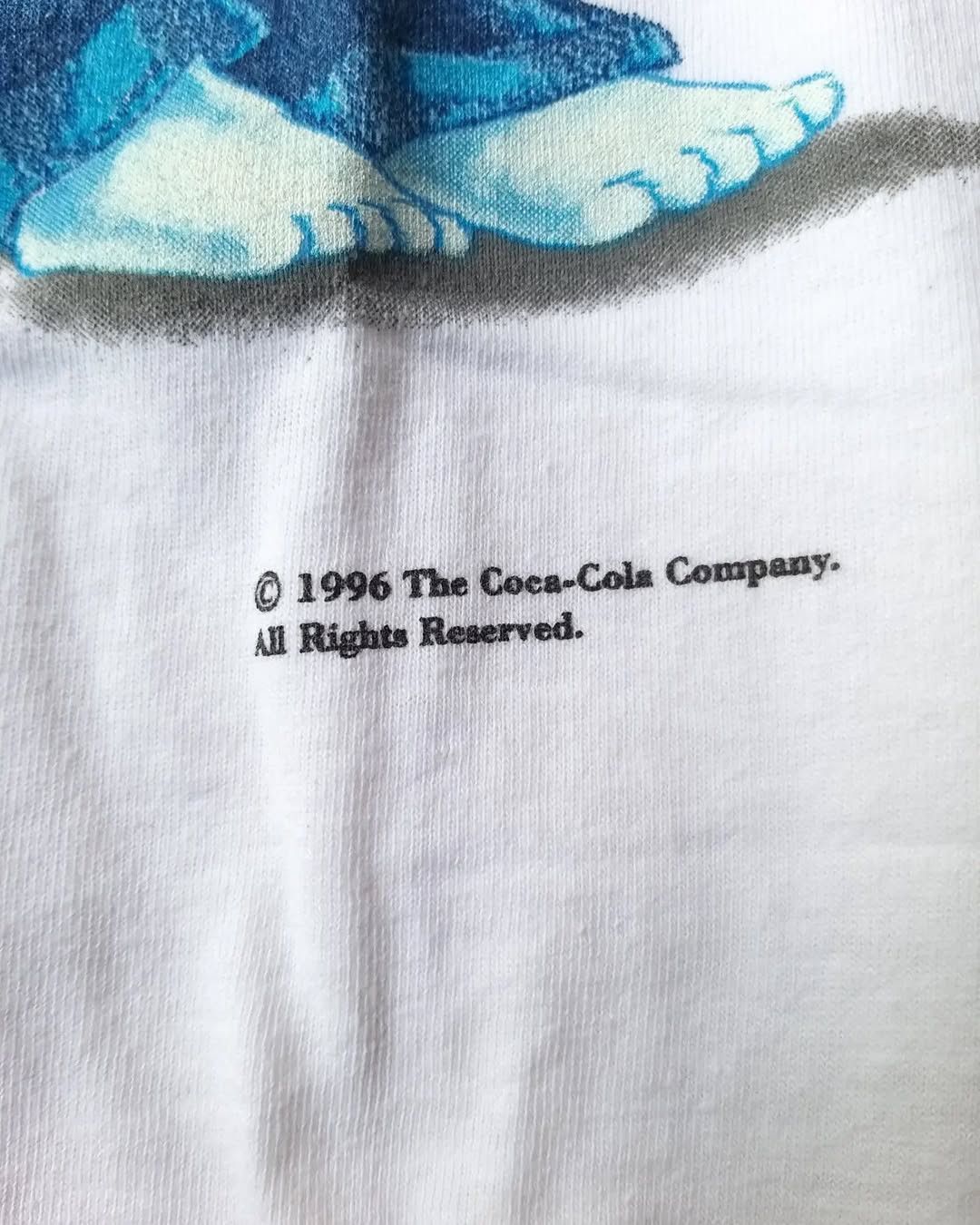 Vintage Rare Vtg The Coca-Cola Company '96 Tshirt Size US M / EU 48-50 / 2 - 5 Thumbnail