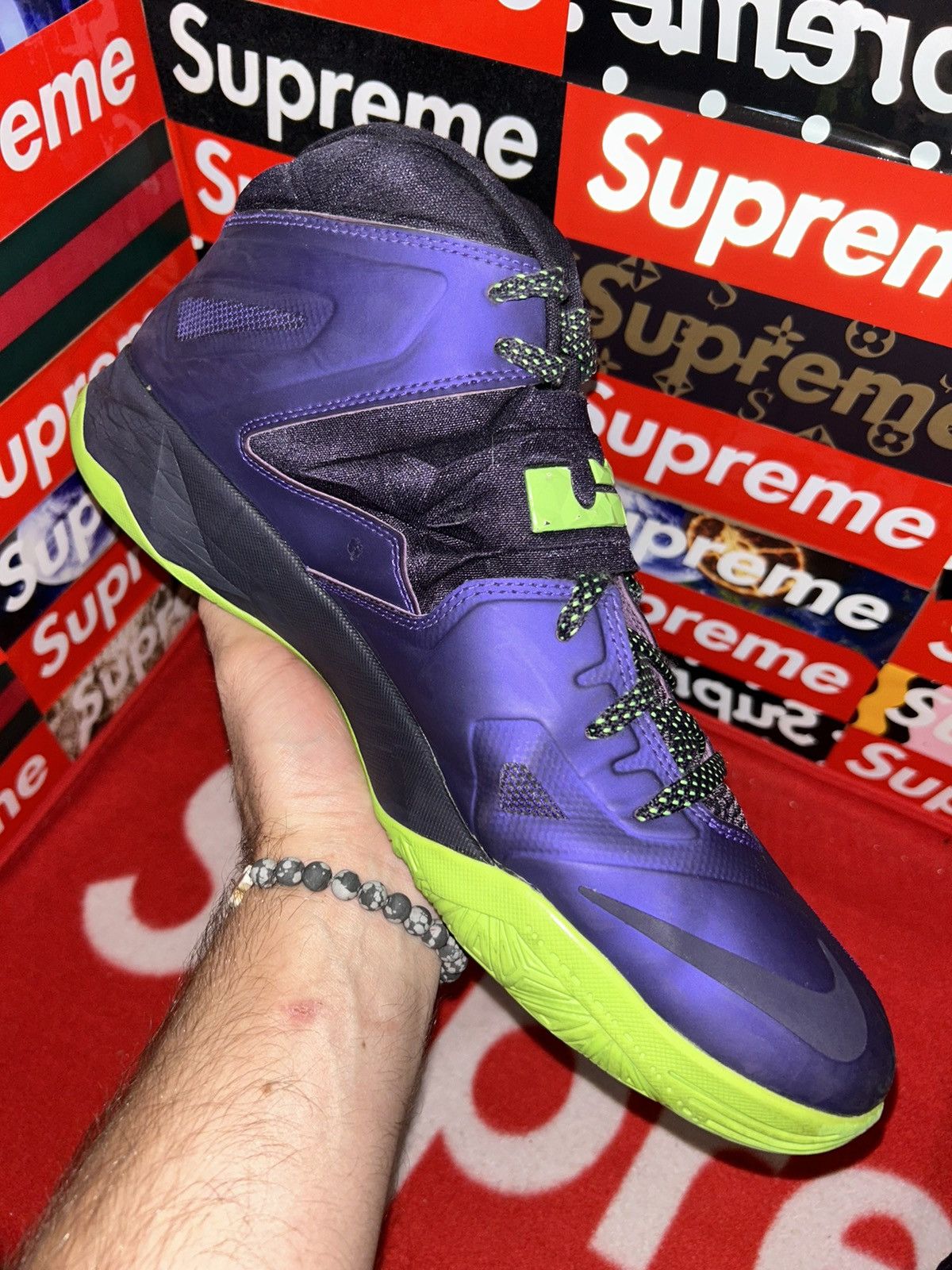 Nike Nike LeBron Zoom Soldier 7 VII 599264-500 size 13 with box Size US 13 / EU 46 - 7 Thumbnail