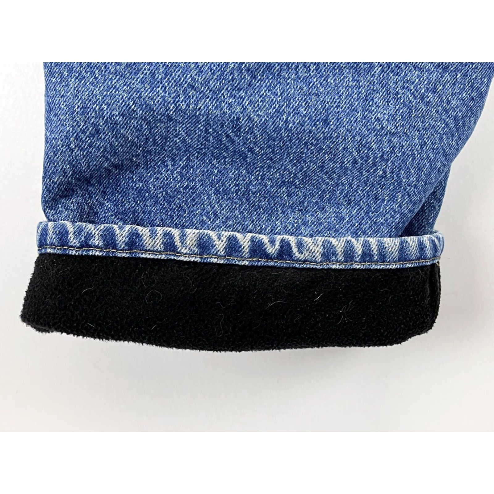 Carhartt Carhartt Fleece Lined Jeans Sz 40 x 30 Mens Blue Relaxed Fit Warm Size US 40 / EU 56 - 5 Thumbnail