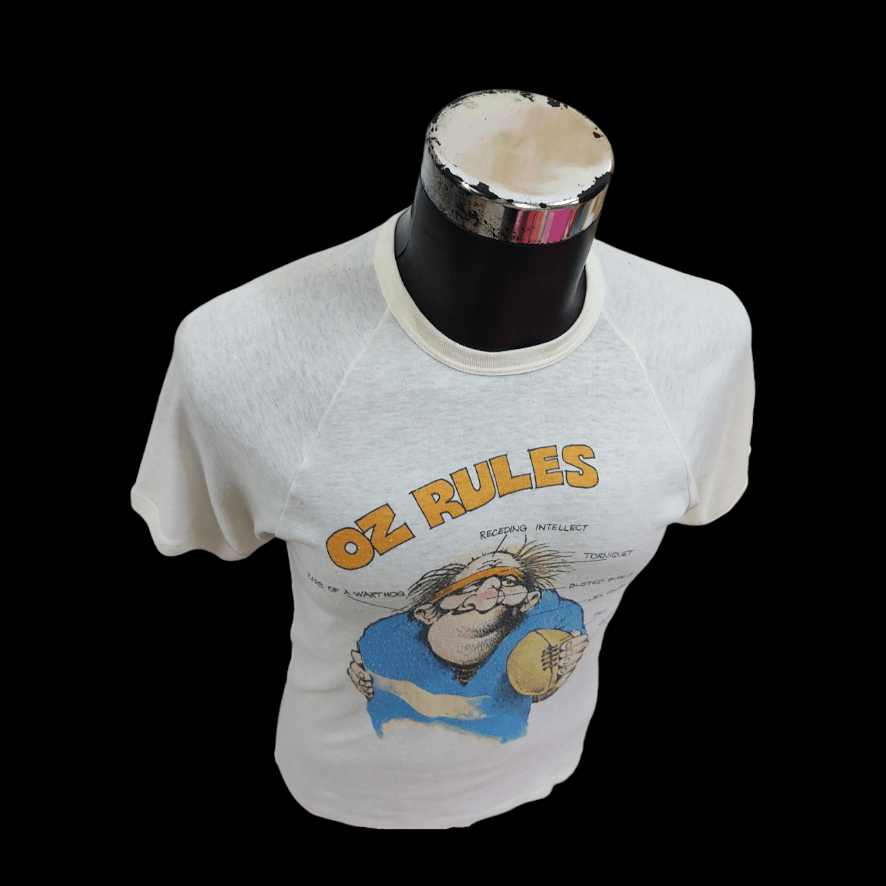 Vintage Vintage 70s 80s OZ Rules Gary Patterson OG Style T-shirt Size US M / EU 48-50 / 2 - 3 Thumbnail