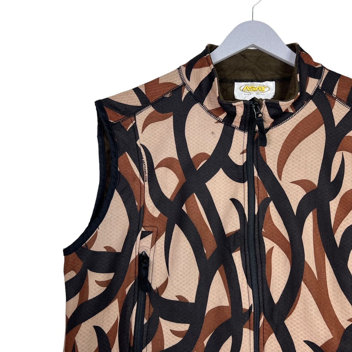Japanese Brand 🔥 ASAT CAMO TRIBAL NUMBER NINE INSPIRED VEST Size US L / EU 52-54 / 3 - 7 Thumbnail