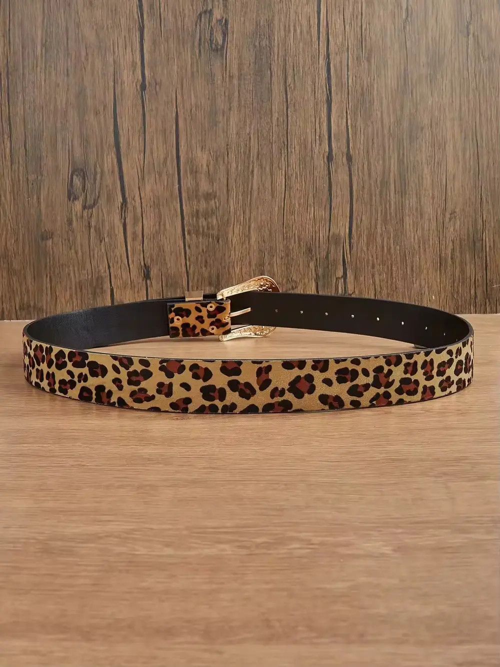 Japanese Brand 122 cm 2000s Style leopard cheetah print belt Size ONE SIZE - 5 Thumbnail
