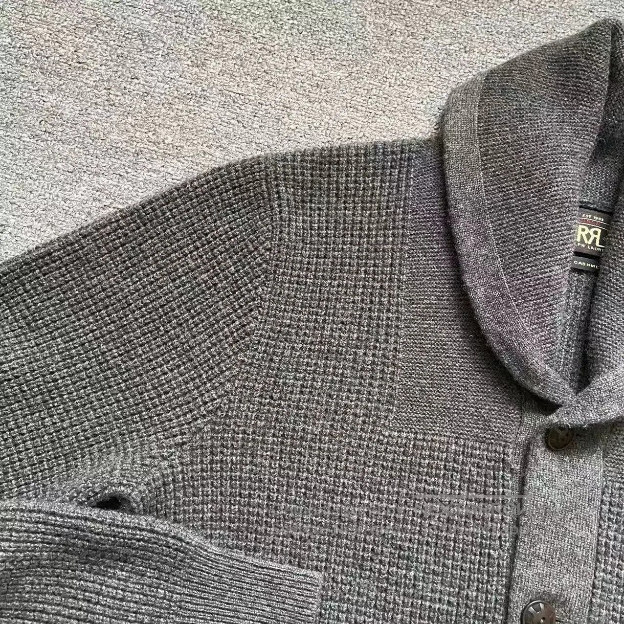 RRL Ralph Lauren RRL Double RL Shawl Collar Cashmere Cardigan. Size US M / EU 48-50 / 2 - 7 Thumbnail