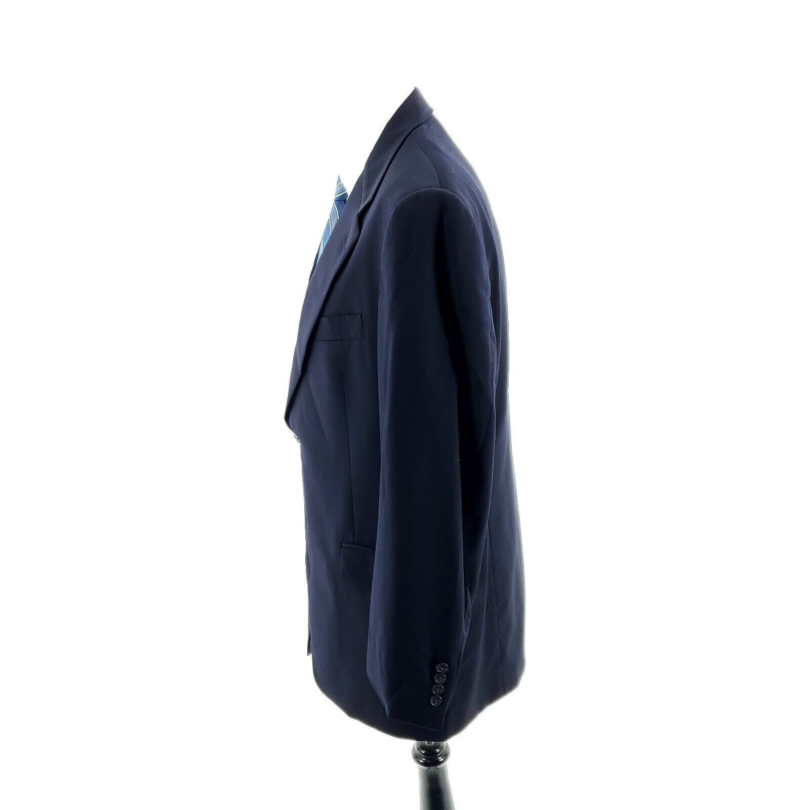 Hart Schaffner Marx Hart Schaffner Marx Gold Trumpeter Wool 2 Button Blazer 40L Size 40L - 4 Thumbnail