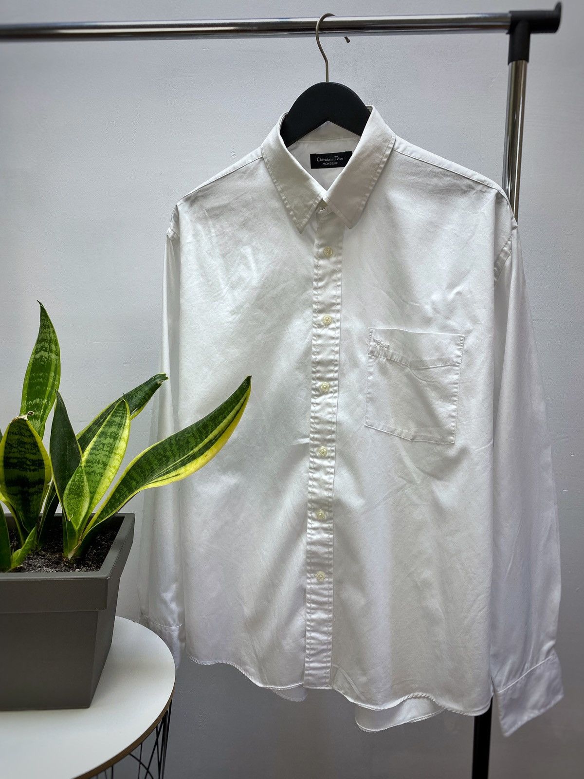 Other Vintage Christian Dior Monsieur Button Up Shirt Size US XL / EU 56 / 4 - 1 Thumbnail