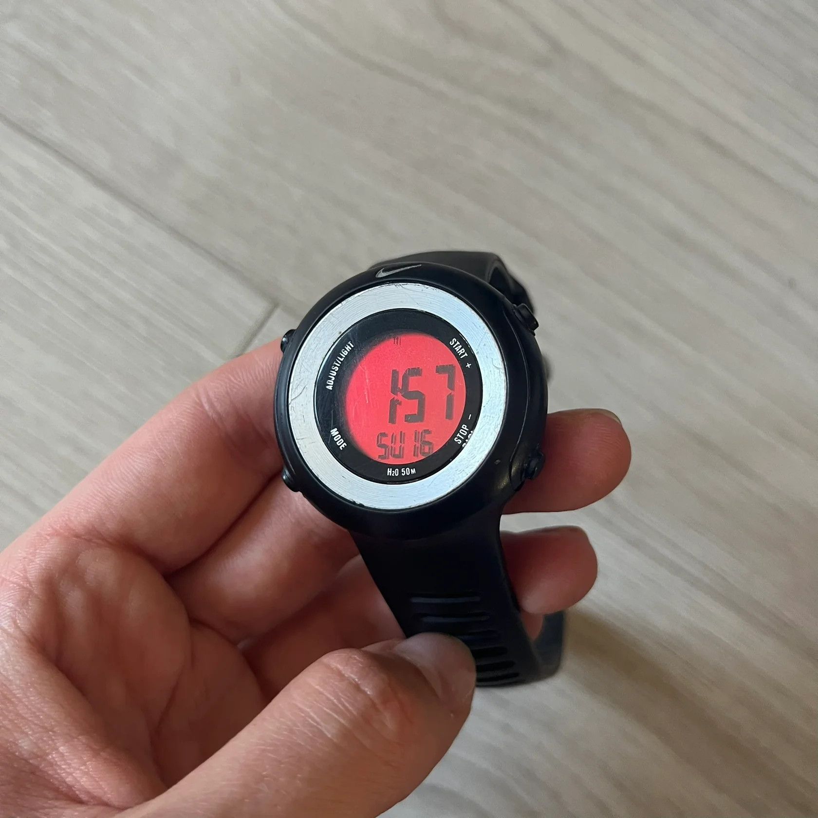 Nike Nike Georg Red WK0010 Digital Watch Size ONE SIZE - 4 Thumbnail