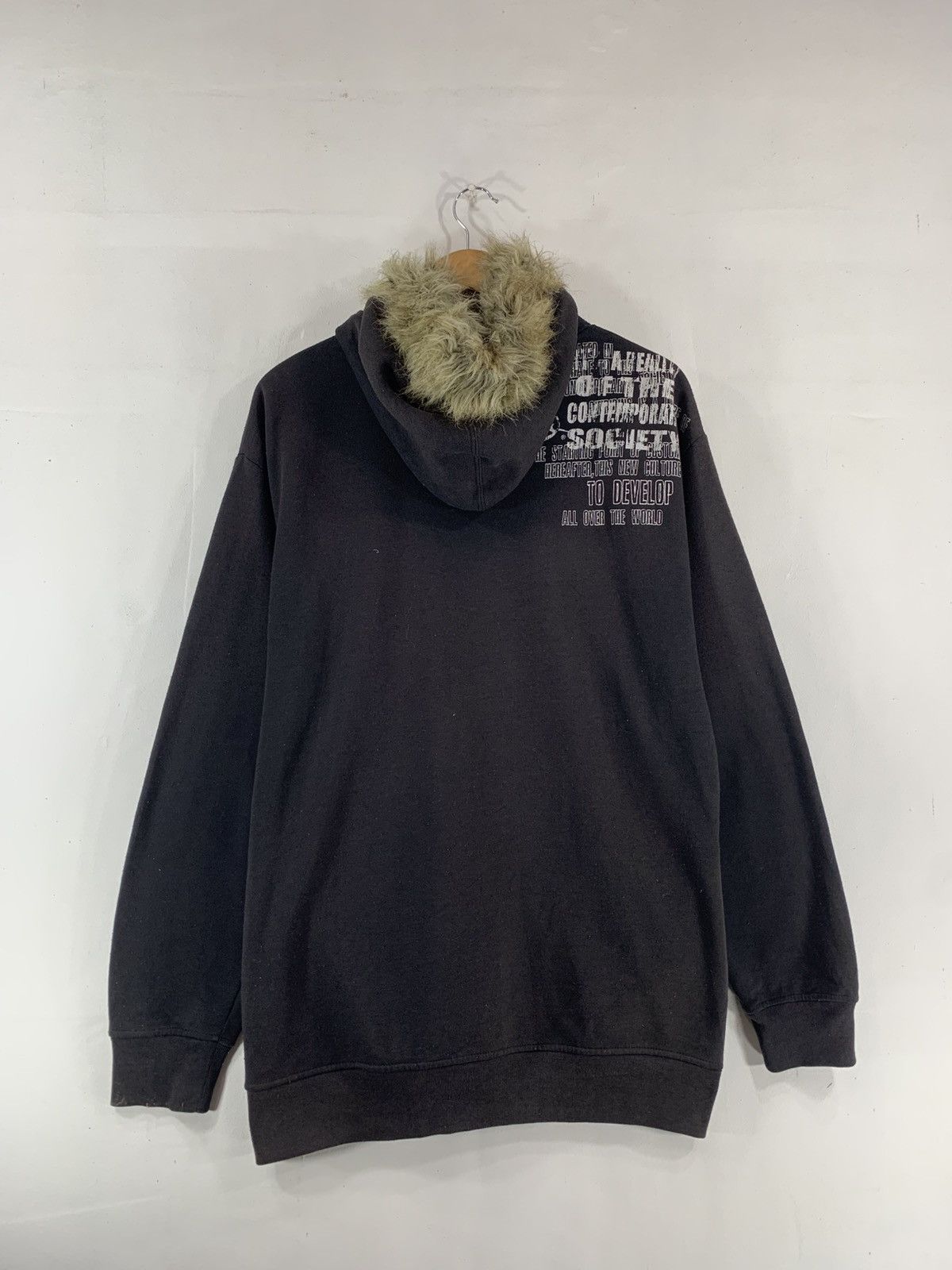 Japanese Brand Vintage Impala Fur Hoodie Size US XL / EU 56 / 4 - 2 Thumbnail