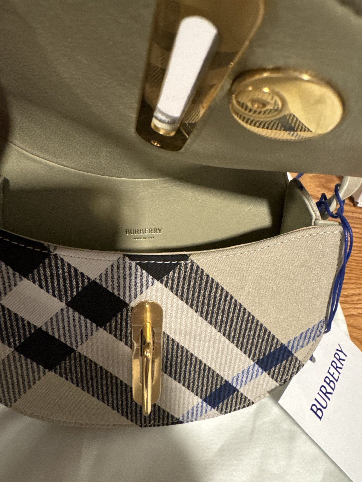 Burberry Burberry Rocking horse checkered cross body bag Size ONE SIZE - 3 Thumbnail