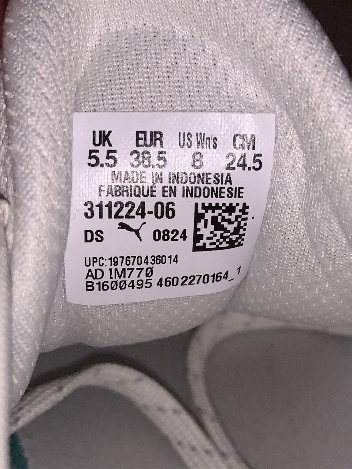 Puma Women’sPuma Cell Thrill Vapor - White & Greyish - Size 8 Size US 8 / IT 38 - 6 Thumbnail