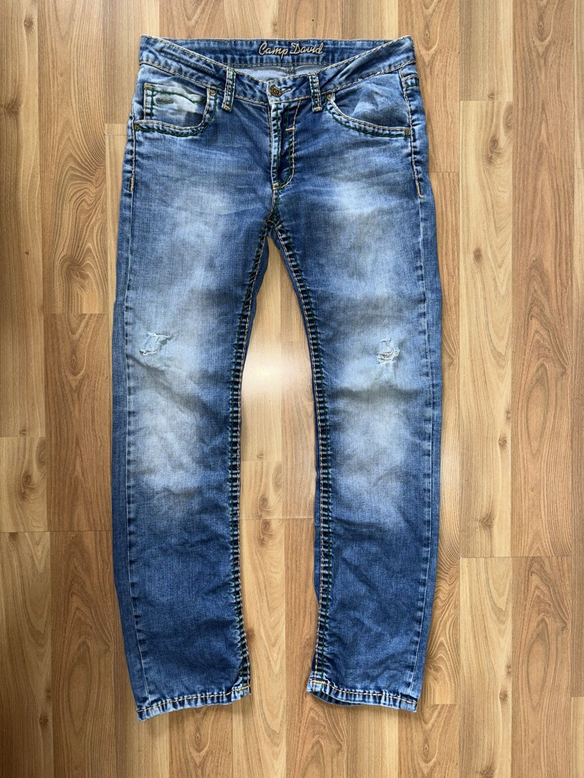 Camp David Camp David 33x34 streetwear true religion style jeans Size US 33 - 1 Thumbnail