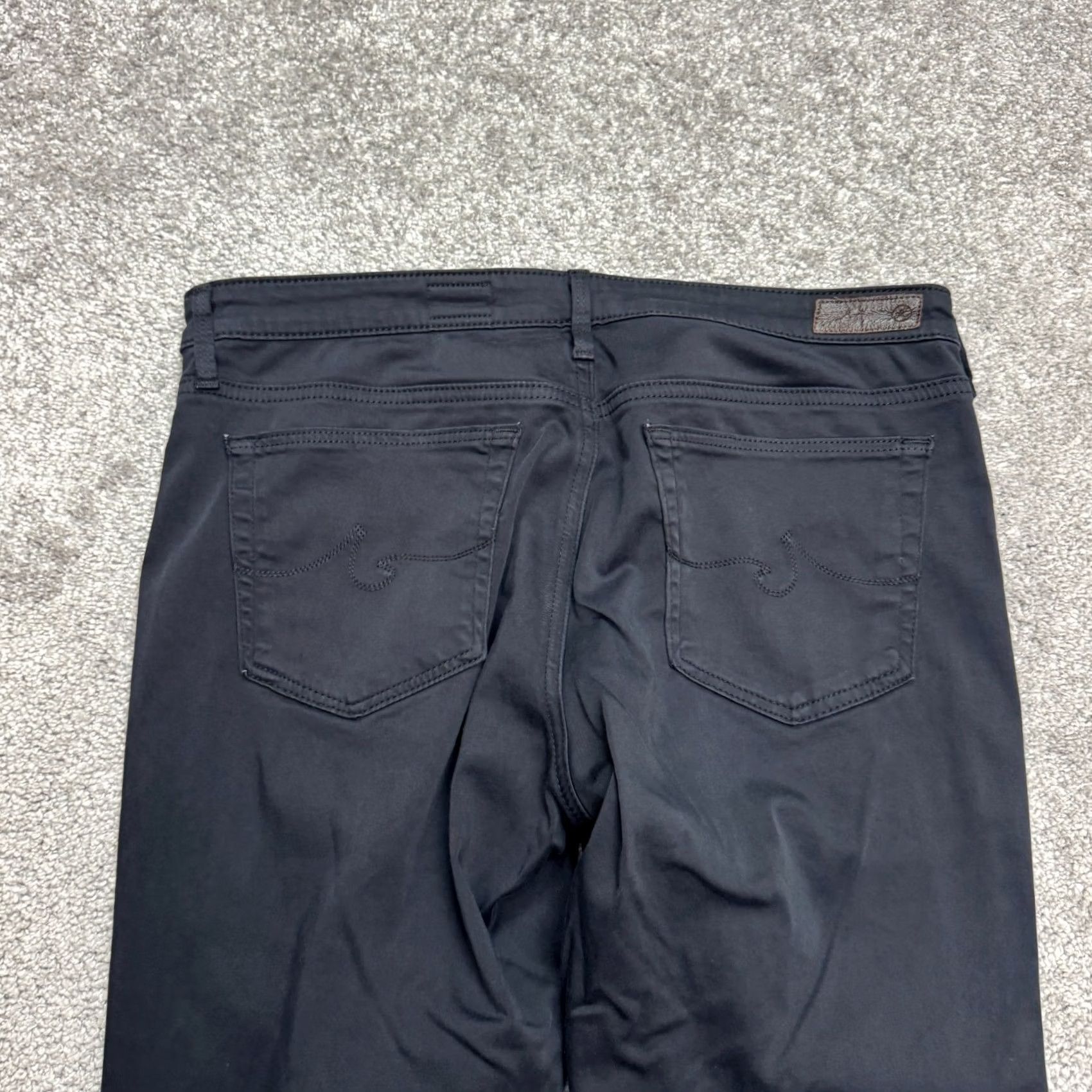 Vintage AG Adriano Goldschmied The Legging Super Skinny Pants Womens 30R Black Size 30" / US 8 / IT 44 - 4 Thumbnail