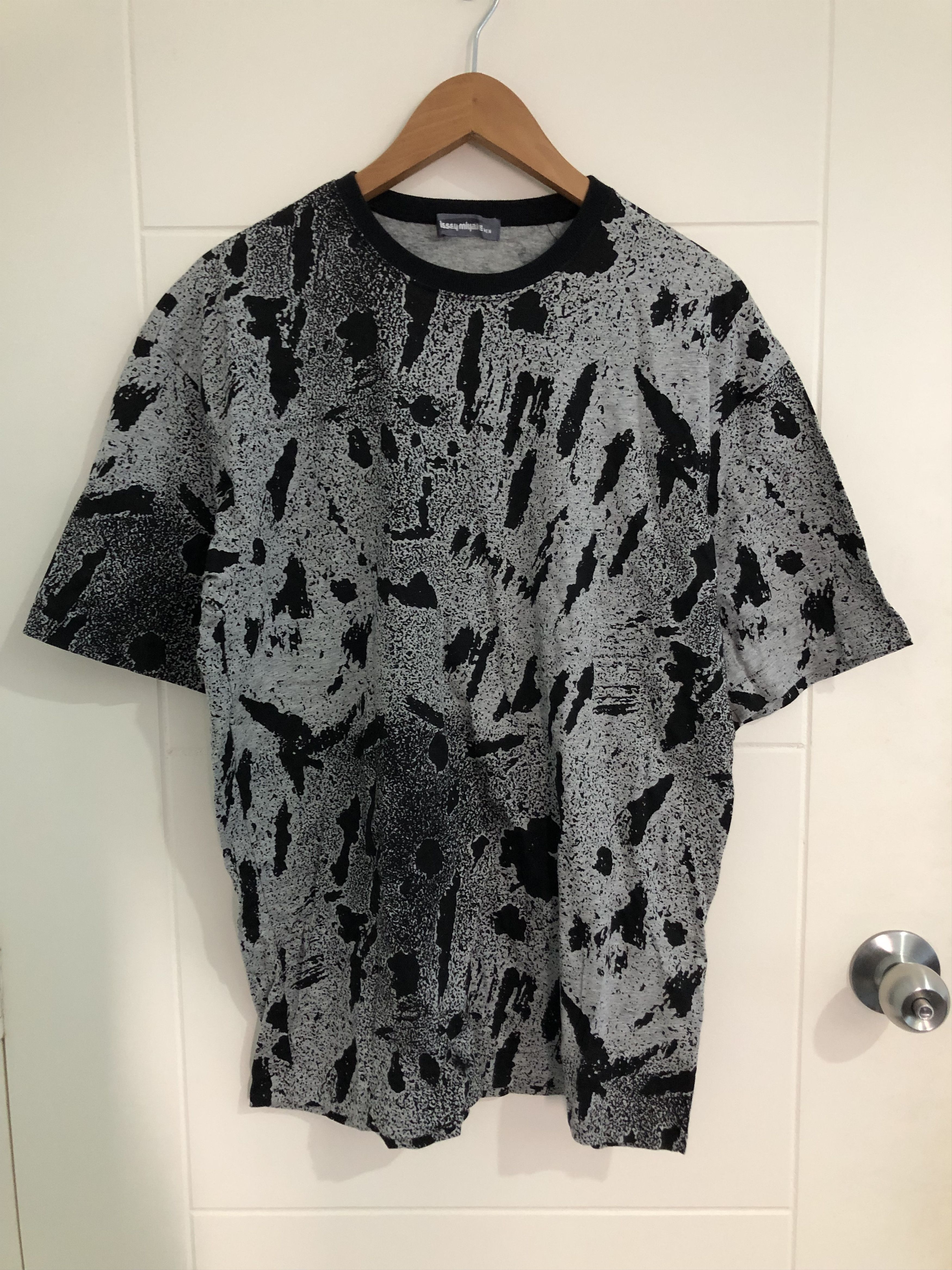 Issey Miyake 🔥RARE🔥 Vintage Brushstroke Issey Miyake Shirt Size US M / EU 48-50 / 2 - 1 Thumbnail