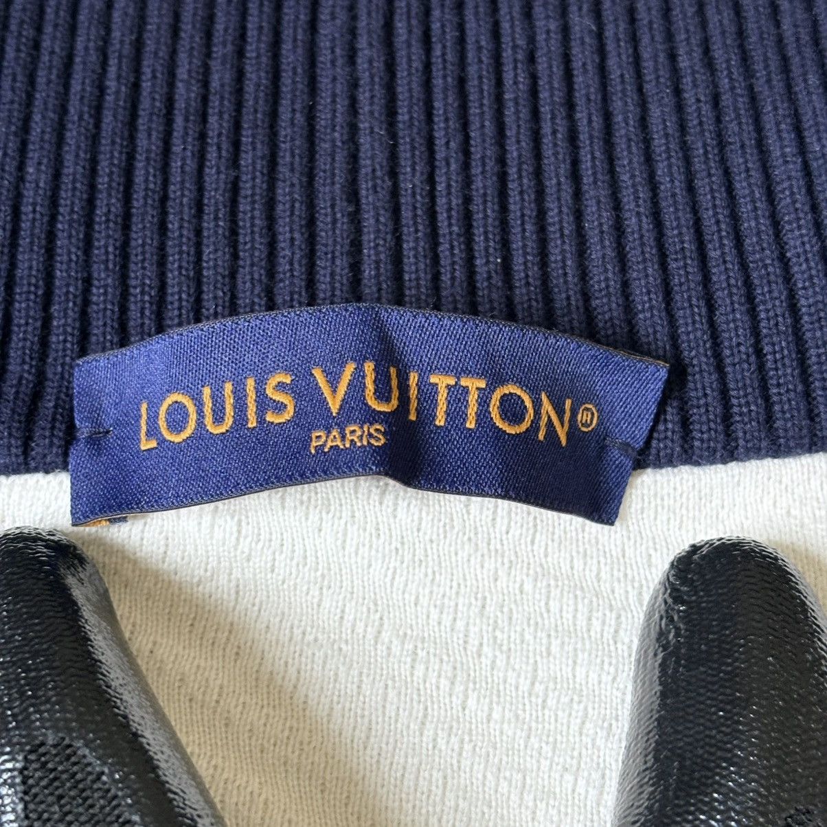 Louis Vuitton RARE LV LOUIS VUITTON SS24 High Neck Zip Up Jacket HRN12WZ34 Size US S / EU 44-46 / 1 - 18 Thumbnail
