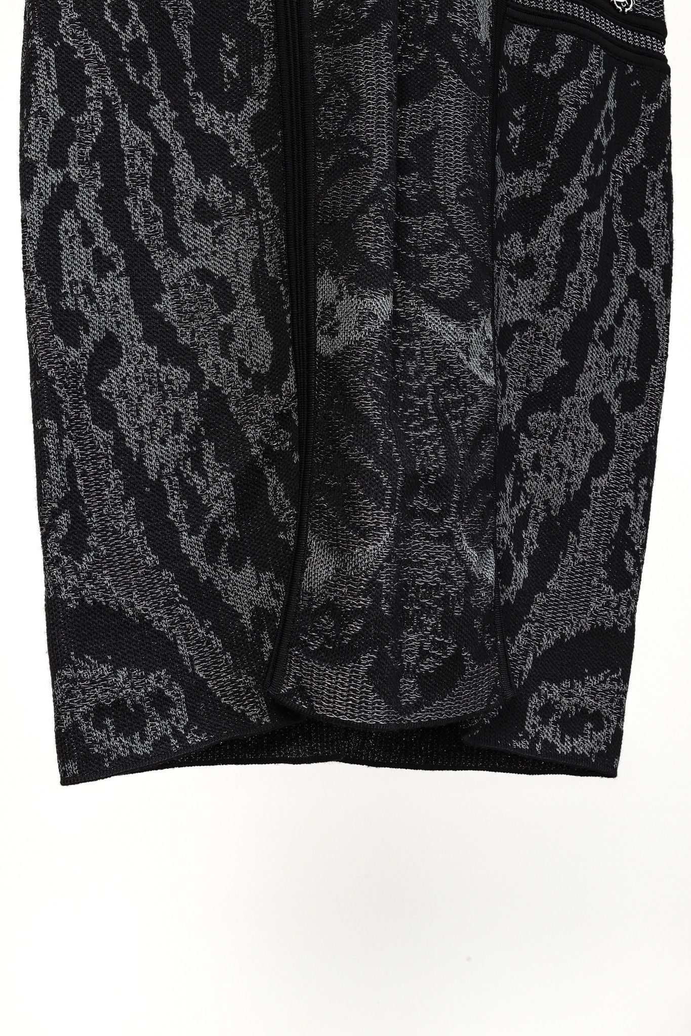 Roberto Cavalli Roberto Cavalli Black Print Sleeveless Metallic Knit Dress Size S / US 4 / IT 40 - 7 Thumbnail