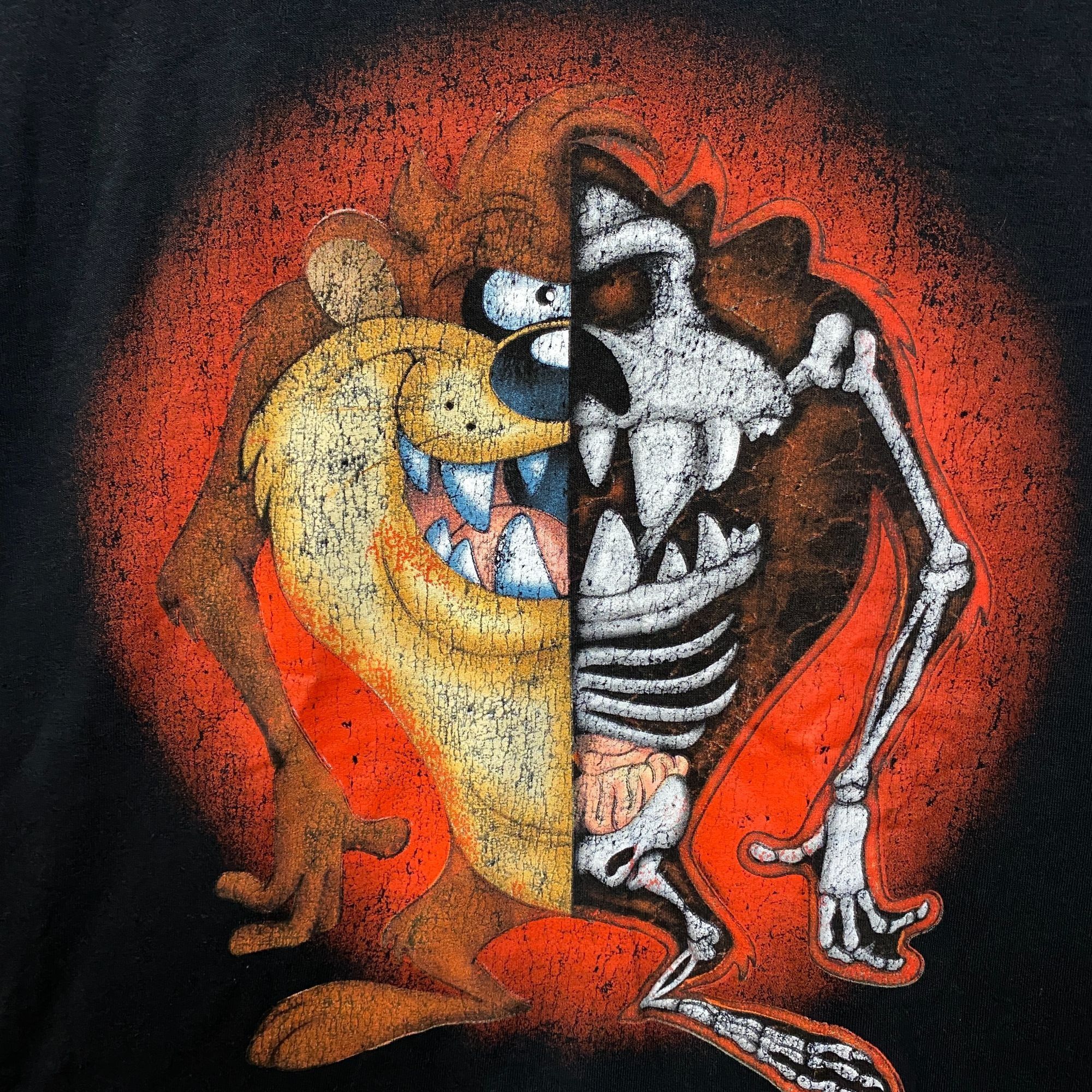 Warner Bros Looney Tunes Taz Tasmanian Devil T-Shirt Size 1X Size US XL / EU 56 / 4 - 2 Thumbnail